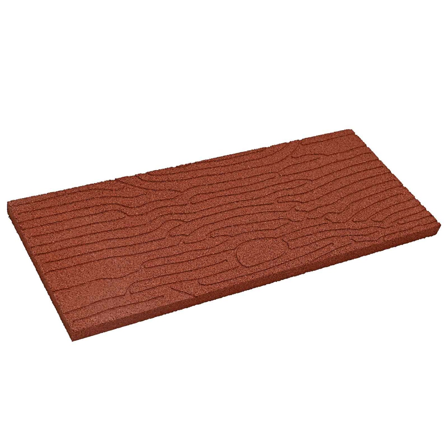 vidaXL Πέτρα βήματος 6 pcs Κόκκινο 60,5 x 25 x 2 εκ Λάστιχο