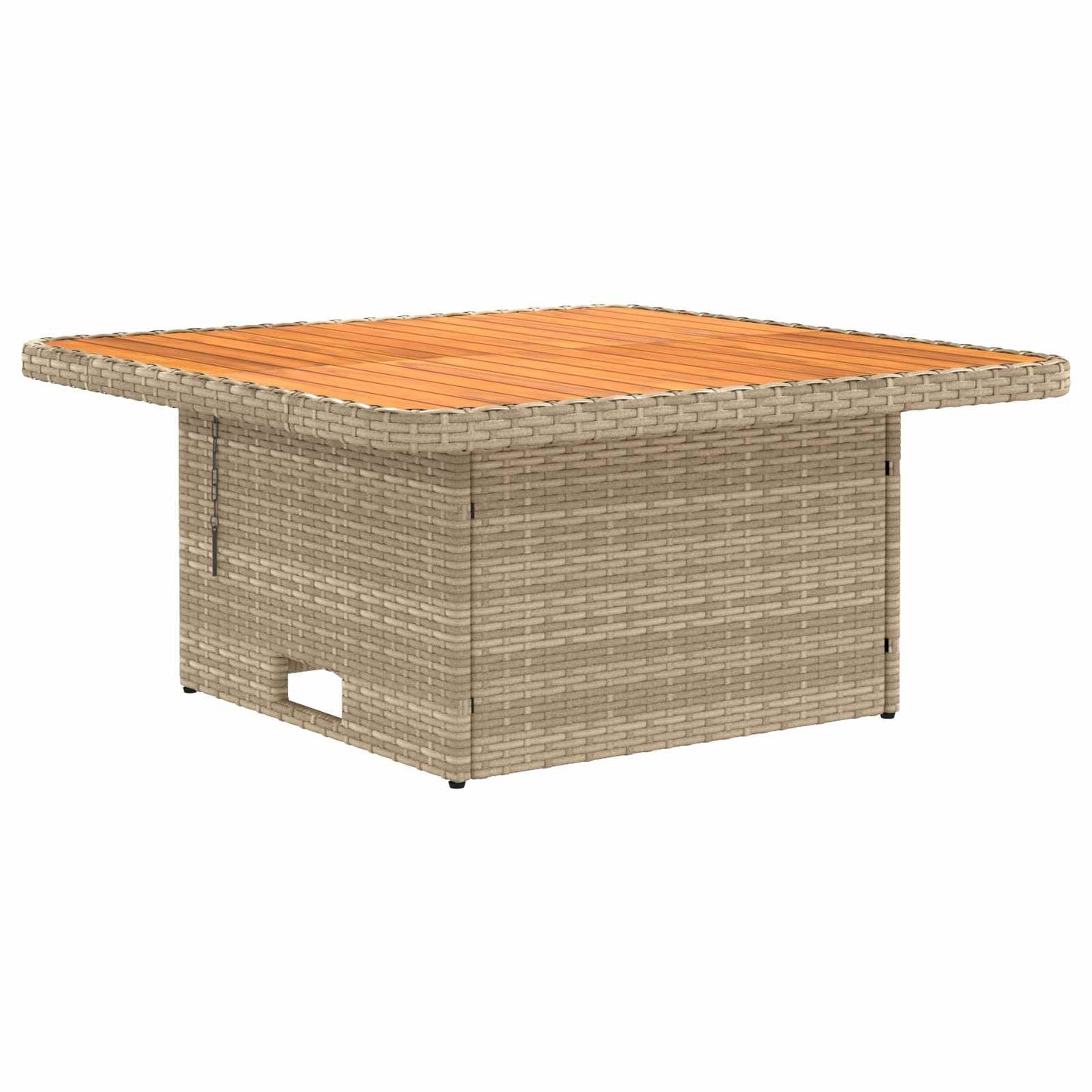 vidaXL Σύνολα επίπλων με μαξιλάρι 6 pcs Μπεζ και Κρέμα Ράτα PE