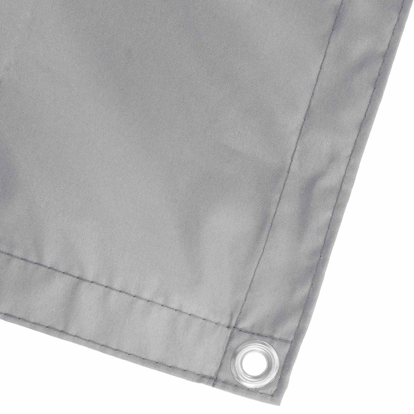 vidaXL Οθόνη Μπαλκονιού Ανοιχτό γκρι 100 x 600 cm Ύφασμα Όξφορντ