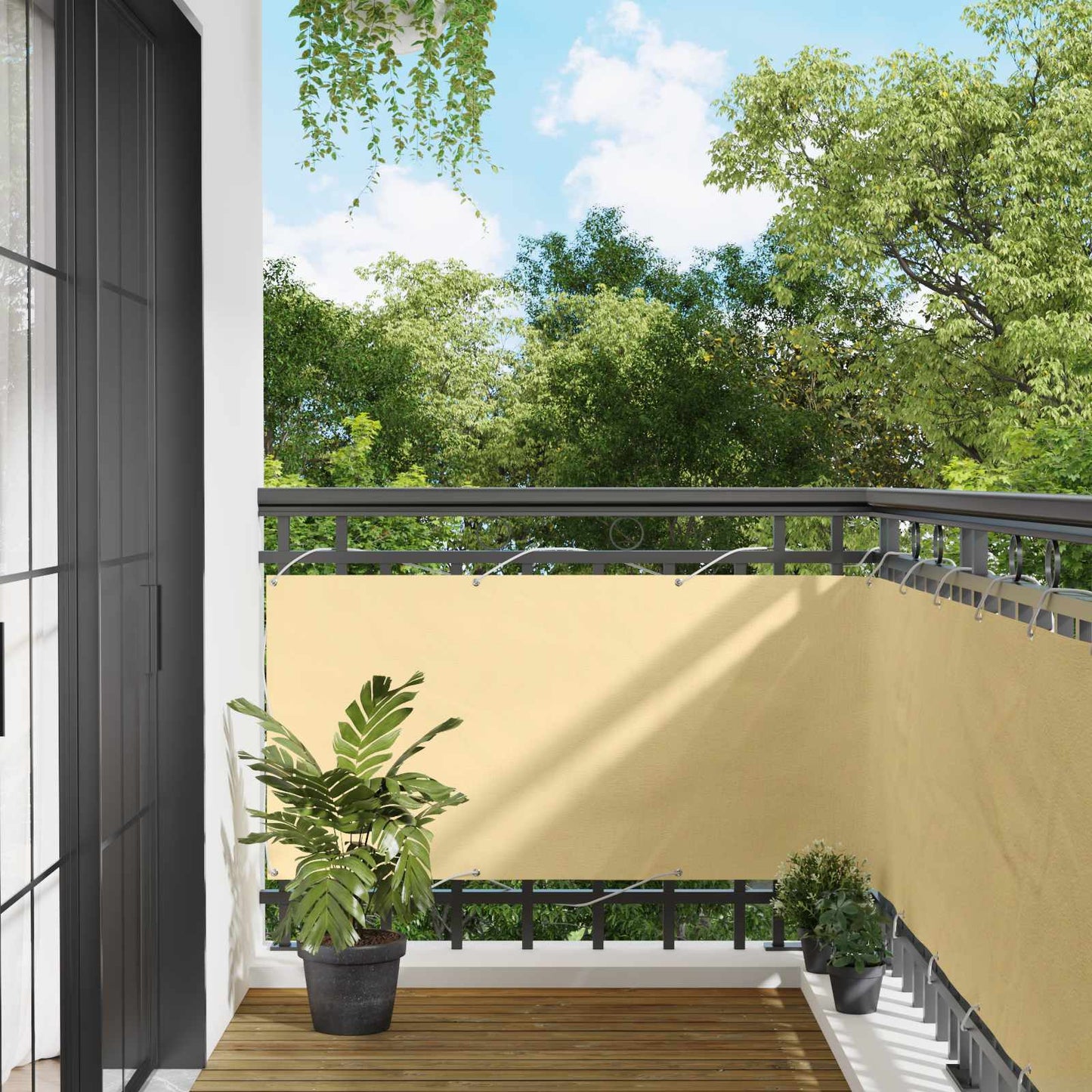vidaXL Οθόνη Μπαλκονιού 75 x 200 cm