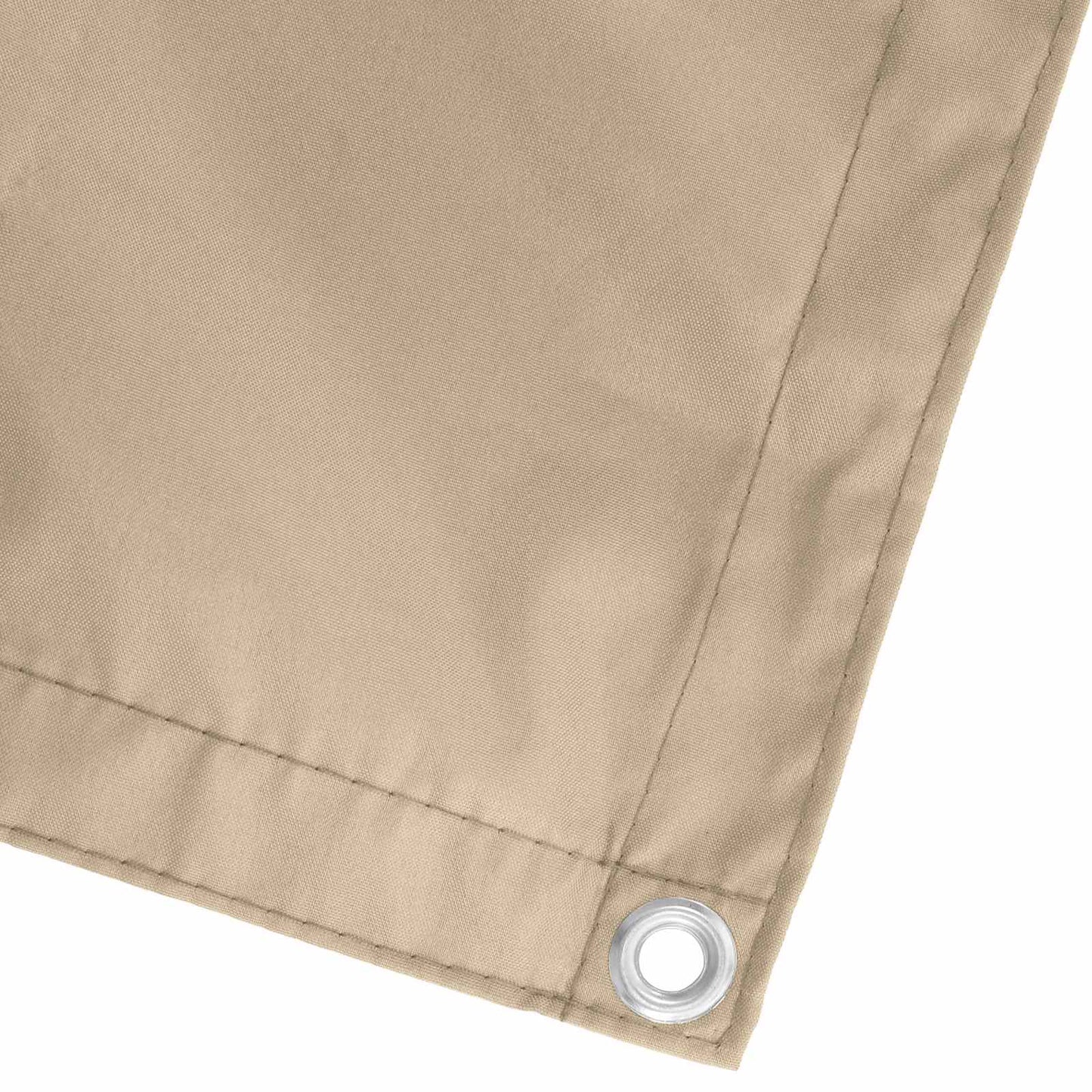 vidaXL Οθόνη Μπαλκονιού Μπεζ 100 x 600 cm Ύφασμα Όξφορντ