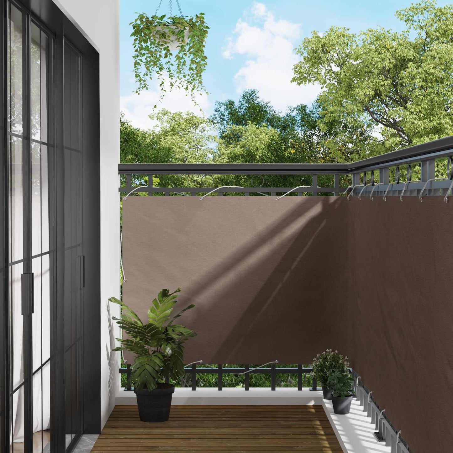 vidaXL Οθόνη Μπαλκονιού 120 x 200 cm
