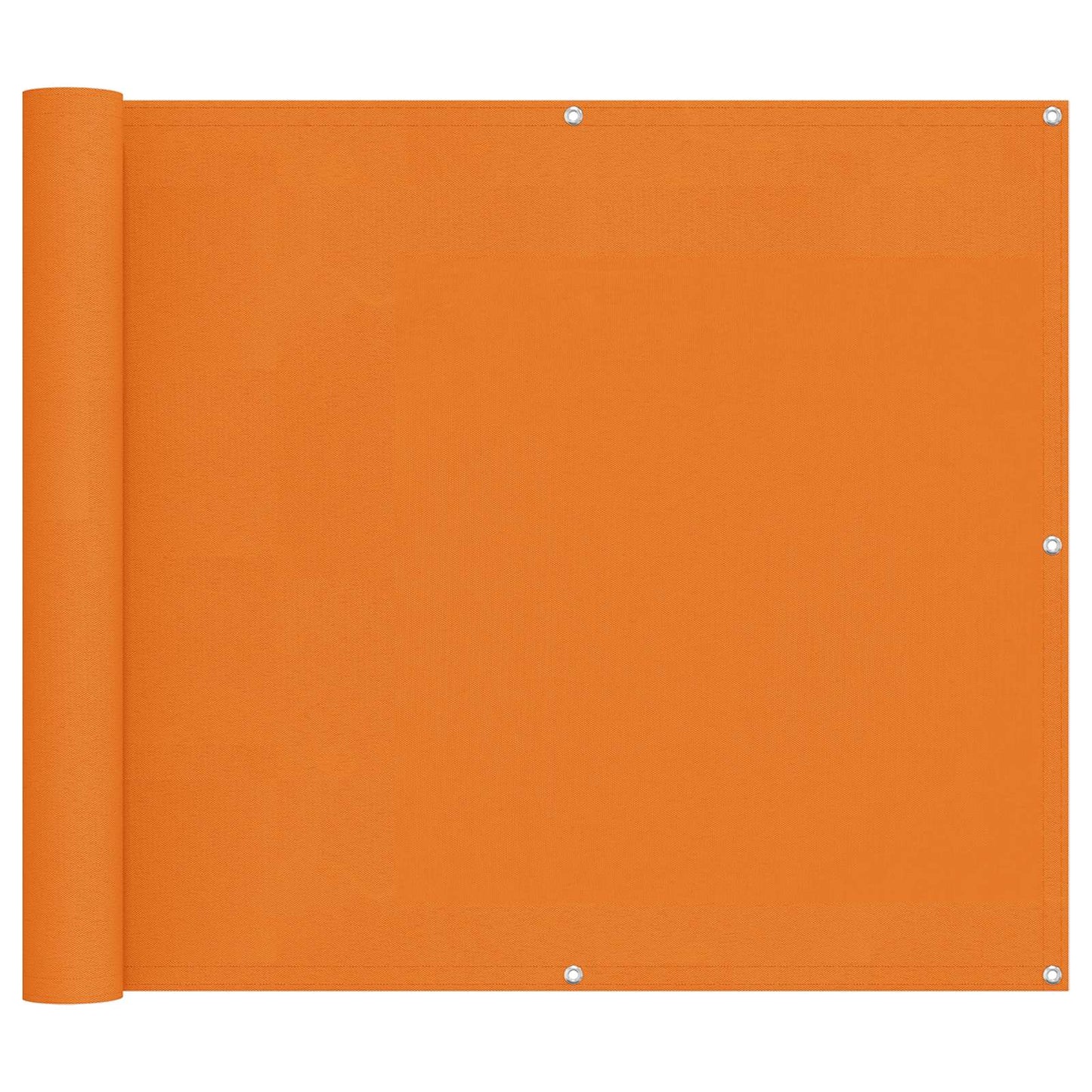 vidaXL Οθόνη Μπαλκονιού Πορτοκαλί 100 x 600 cm Ύφασμα Όξφορντ