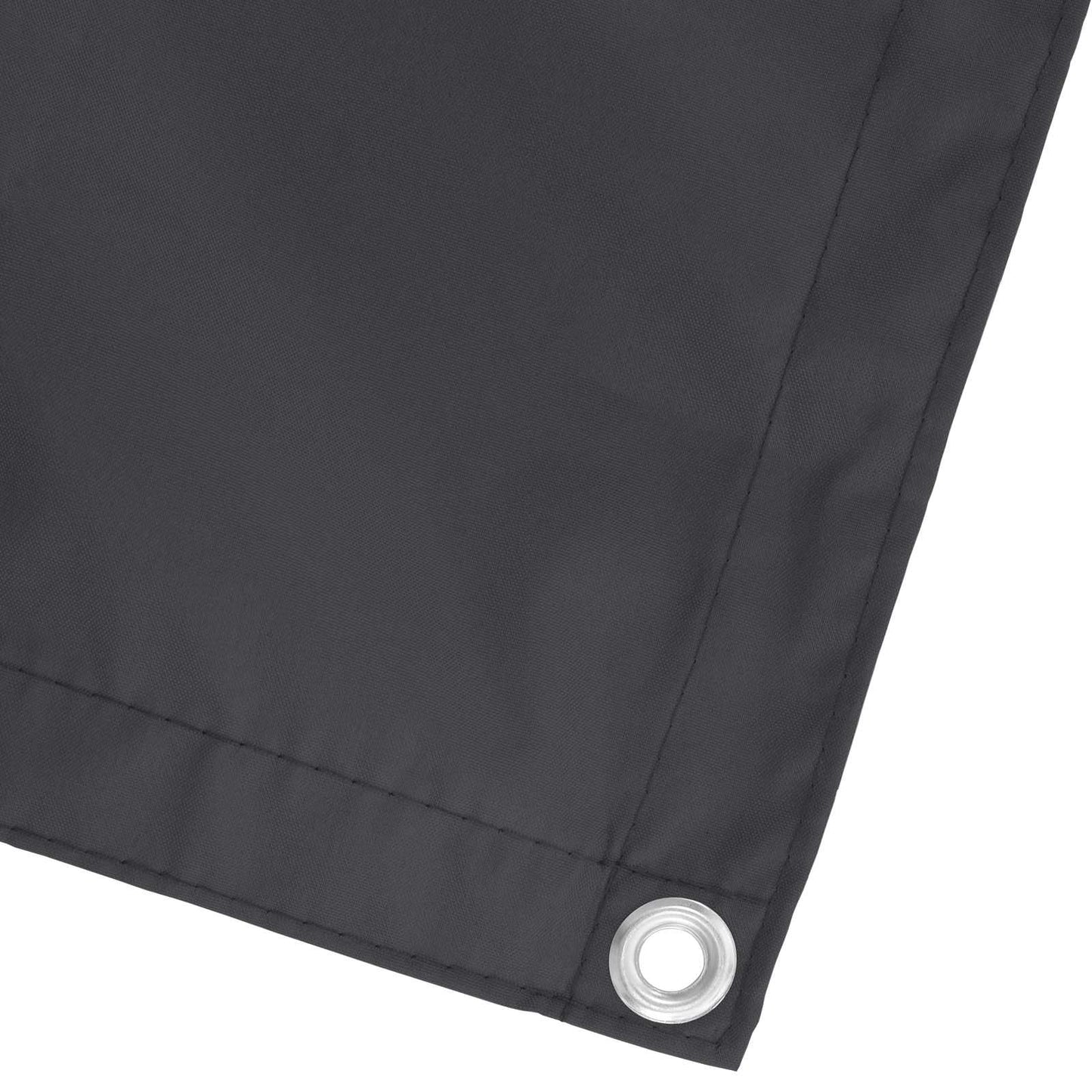 vidaXL Οθόνη Μπαλκονιού Μαύρο 100 x 600 cm Ύφασμα Όξφορντ