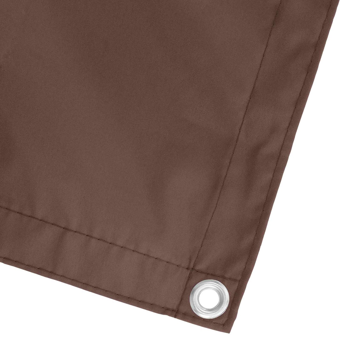 vidaXL Οθόνη Μπαλκονιού Καφέ 100 x 600 cm Ύφασμα Όξφορντ