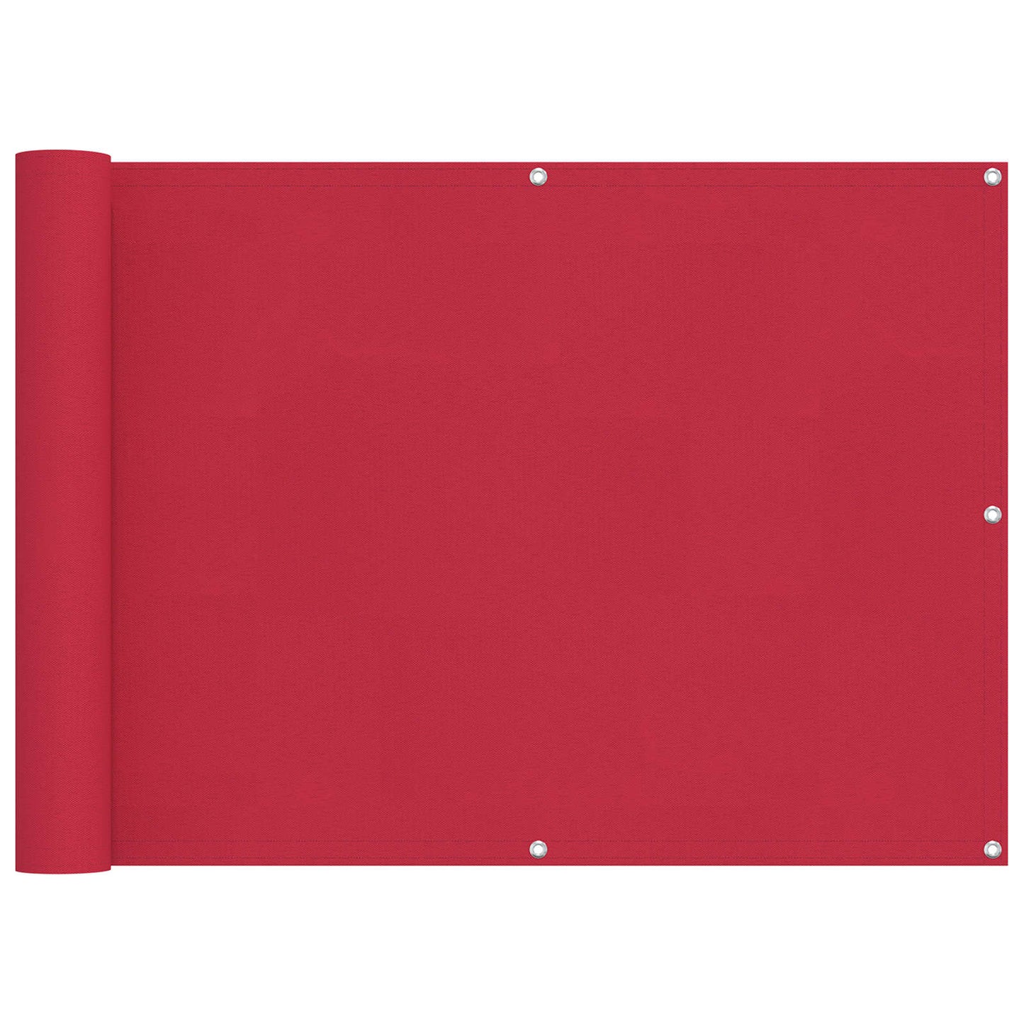 vidaXL Οθόνη Μπαλκονιού Μπορντό 75 x 600 cm
