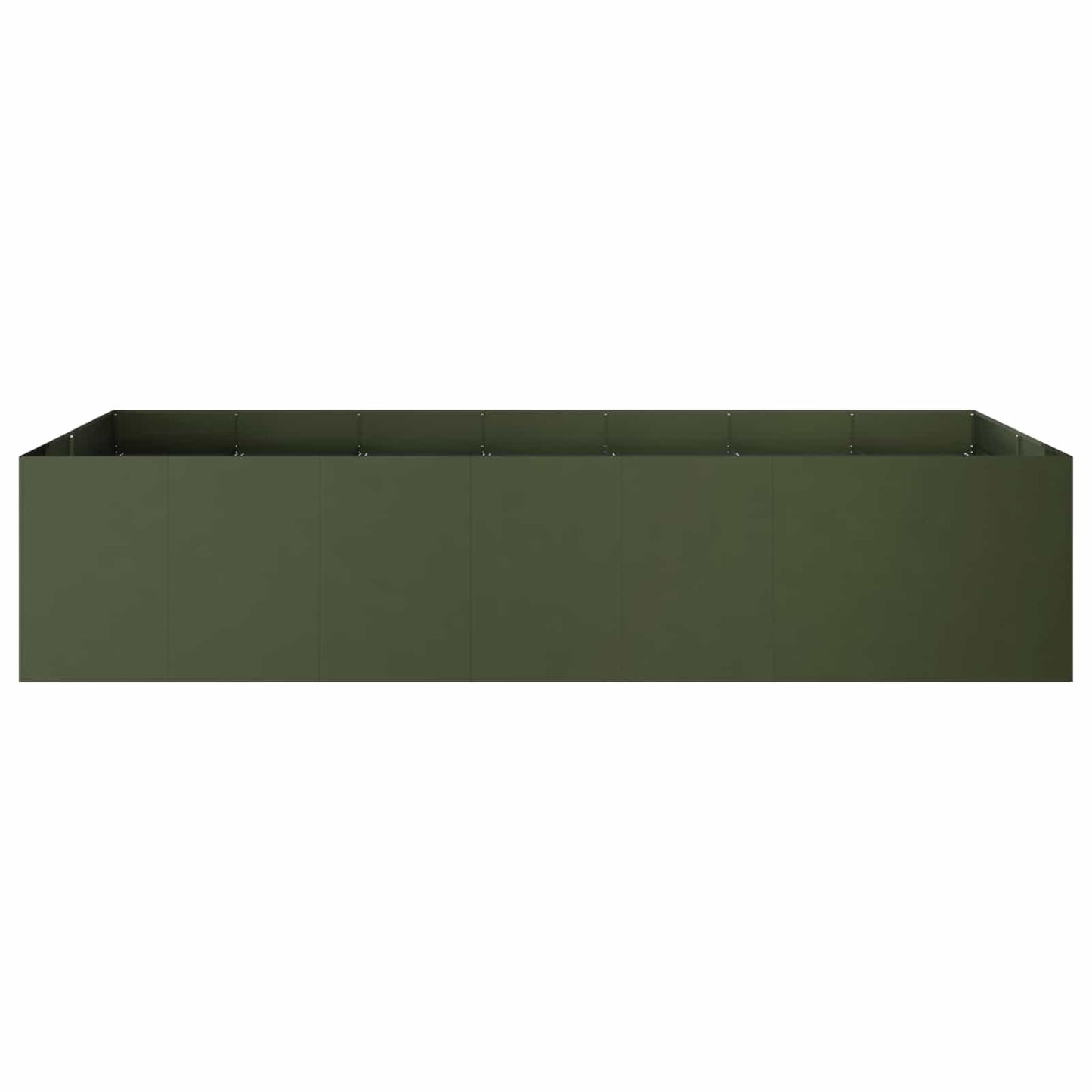 vidaXL Γλάστρα Κήπου Λαδί 280 x 80 x 60 εκ Ψυχρής έλασης χάλυβας