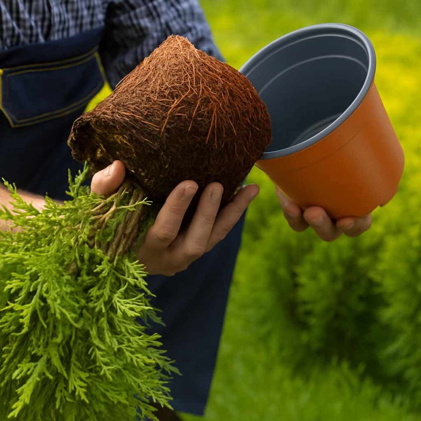 vidaXL Γλάστρα Λουλουδιών 100 pcs Κεραμικό Ø 15 x 12.5 εκ. Πλαστικό