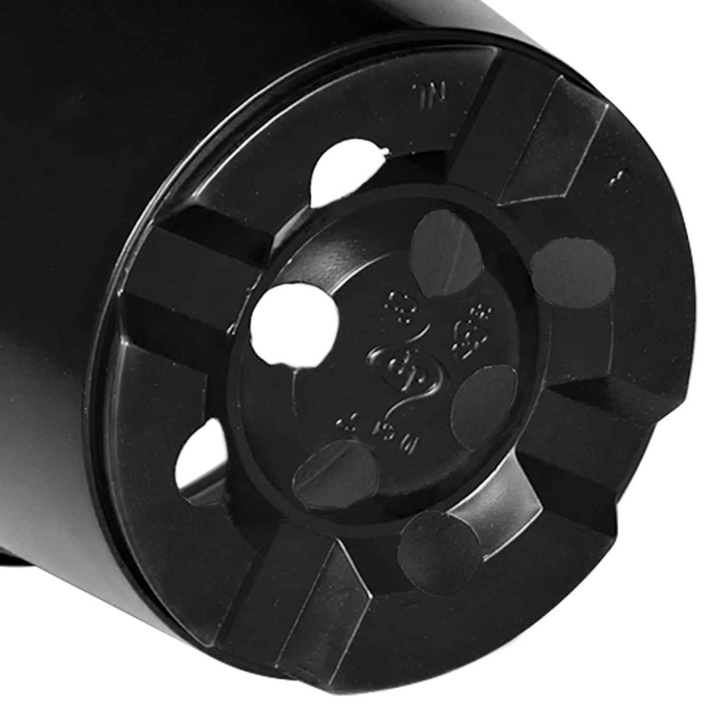 vidaXL Γλάστρα Λουλουδιών 50 pcs Μαύρο Ø 15 x 12.5 εκ. Πλαστικό