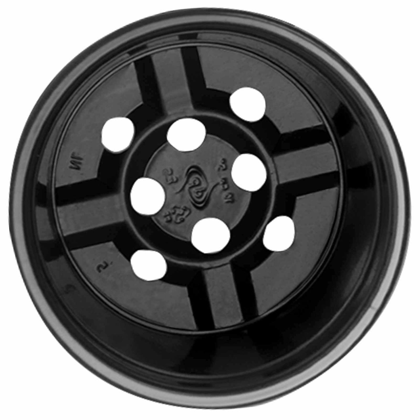 vidaXL Γλάστρα Λουλουδιών 100 pcs Μαύρο Ø 15 x 12.5 εκ. Πλαστικό