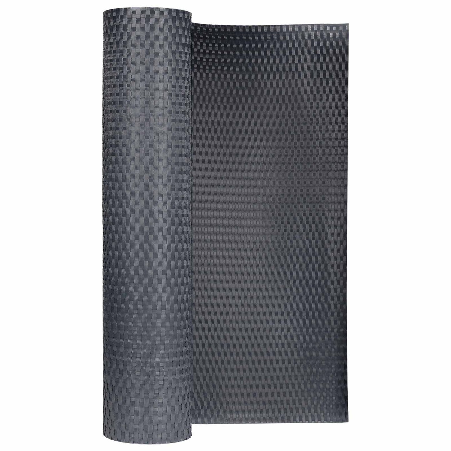 vidaXL Οθόνη Μπαλκονιού Σκούρο Γκρι 600 x 80 cm συνθετικό ρατάν