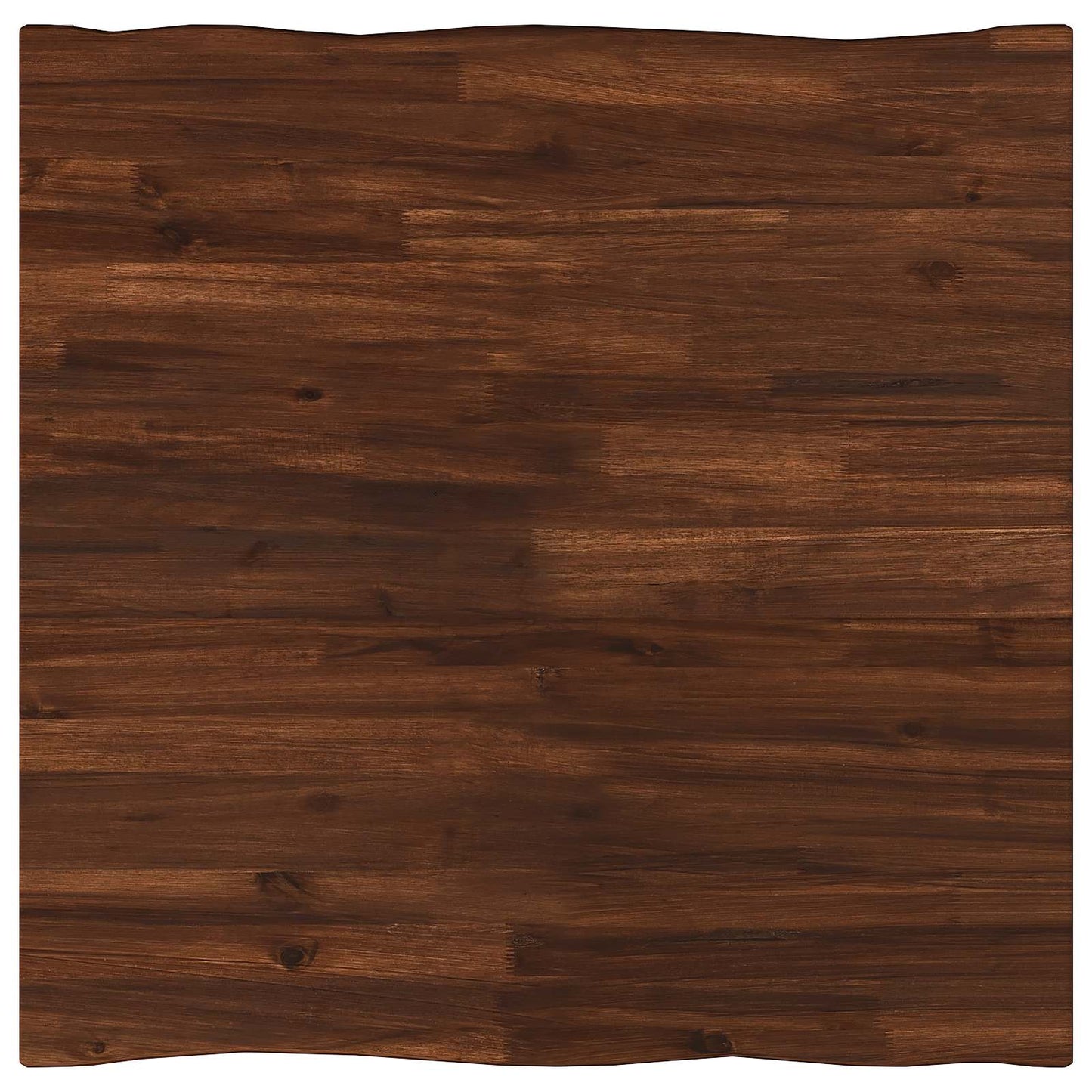 vidaXL Τραπέζι Φαγητού με Ζωντανό Χείλος 80 x 80 x 75 cm