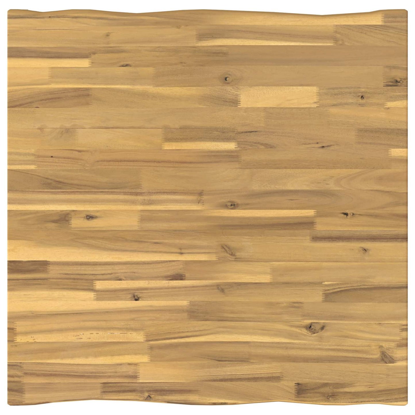 vidaXL Τραπέζι Φαγητού με Ζωντανό Χείλος 80 x 80 x 75 cm