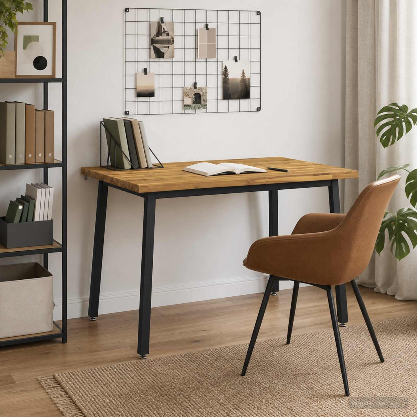 vidaXL Τραπέζι Φαγητού με Ζωντανό Χείλος 120 x 80 x 75 εκ.