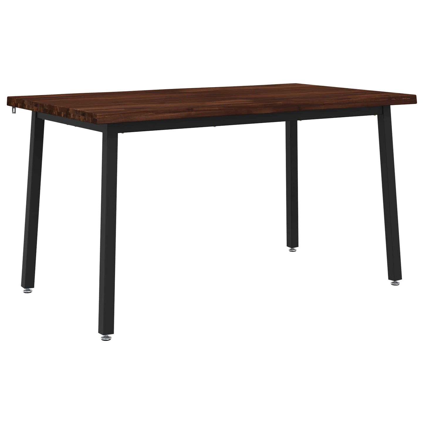 vidaXL Τραπέζι Φαγητού με Ζωντανό Χείλος 140 x 80 x 75 cm