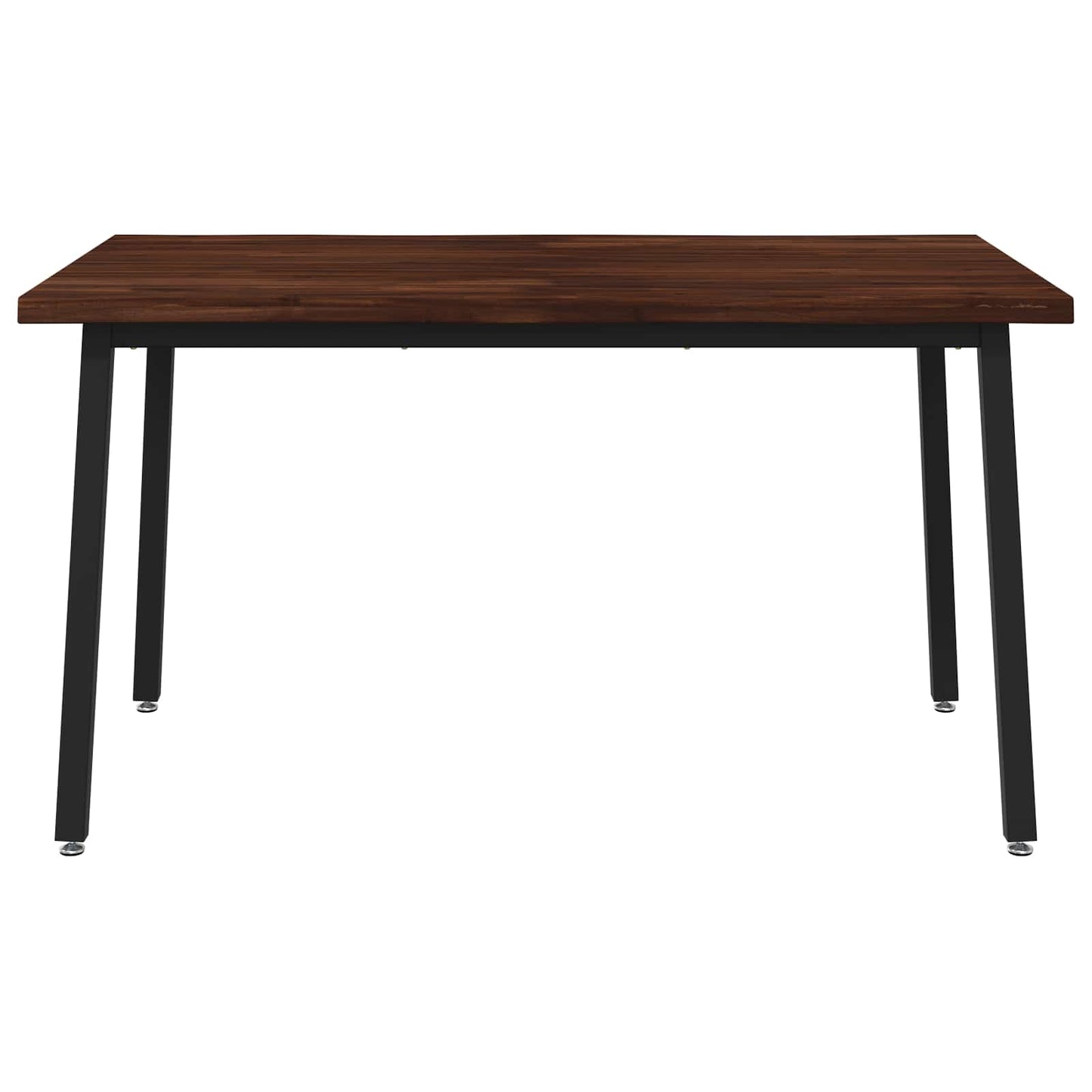 vidaXL Τραπέζι Φαγητού με Ζωντανό Χείλος 140 x 80 x 75 cm