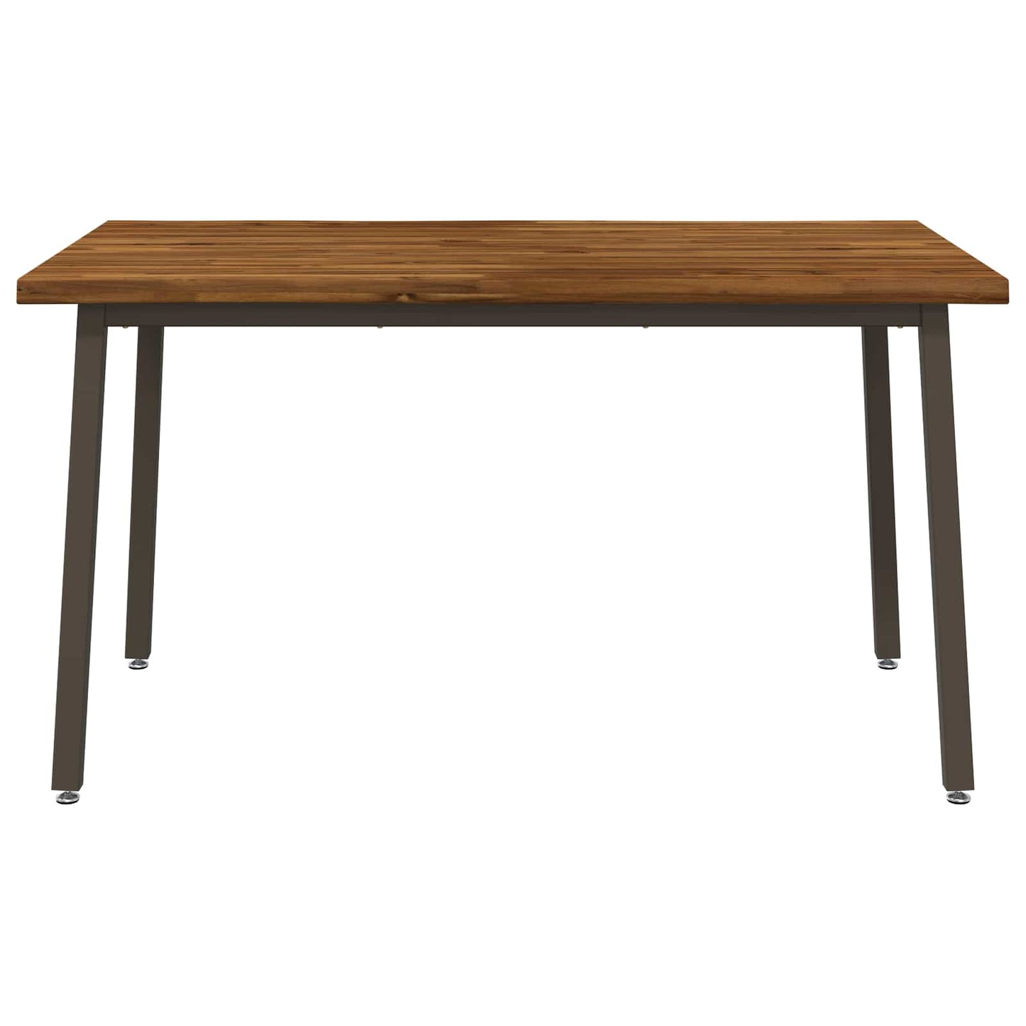 vidaXL Τραπέζι Φαγητού με Ζωντανό Χείλος 140 x 80 x 75 cm