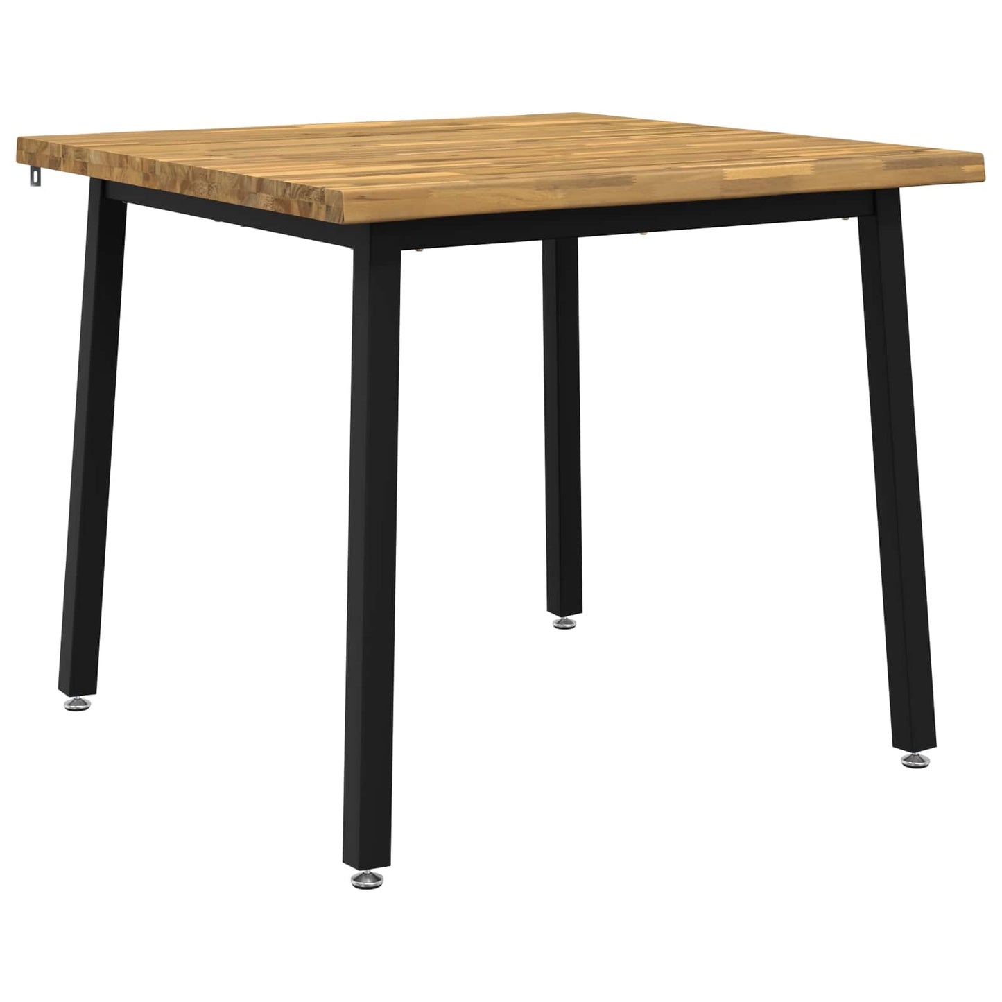 vidaXL Τραπέζι Φαγητού με Ζωντανό Χείλος 90 x 90 x 75 cm