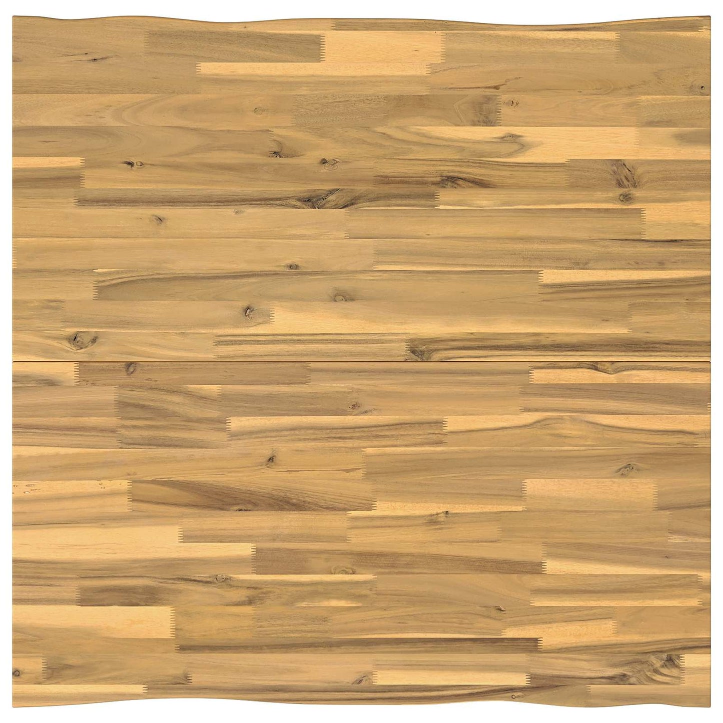 vidaXL Τραπέζι Φαγητού με Ζωντανό Χείλος 90 x 90 x 75 cm