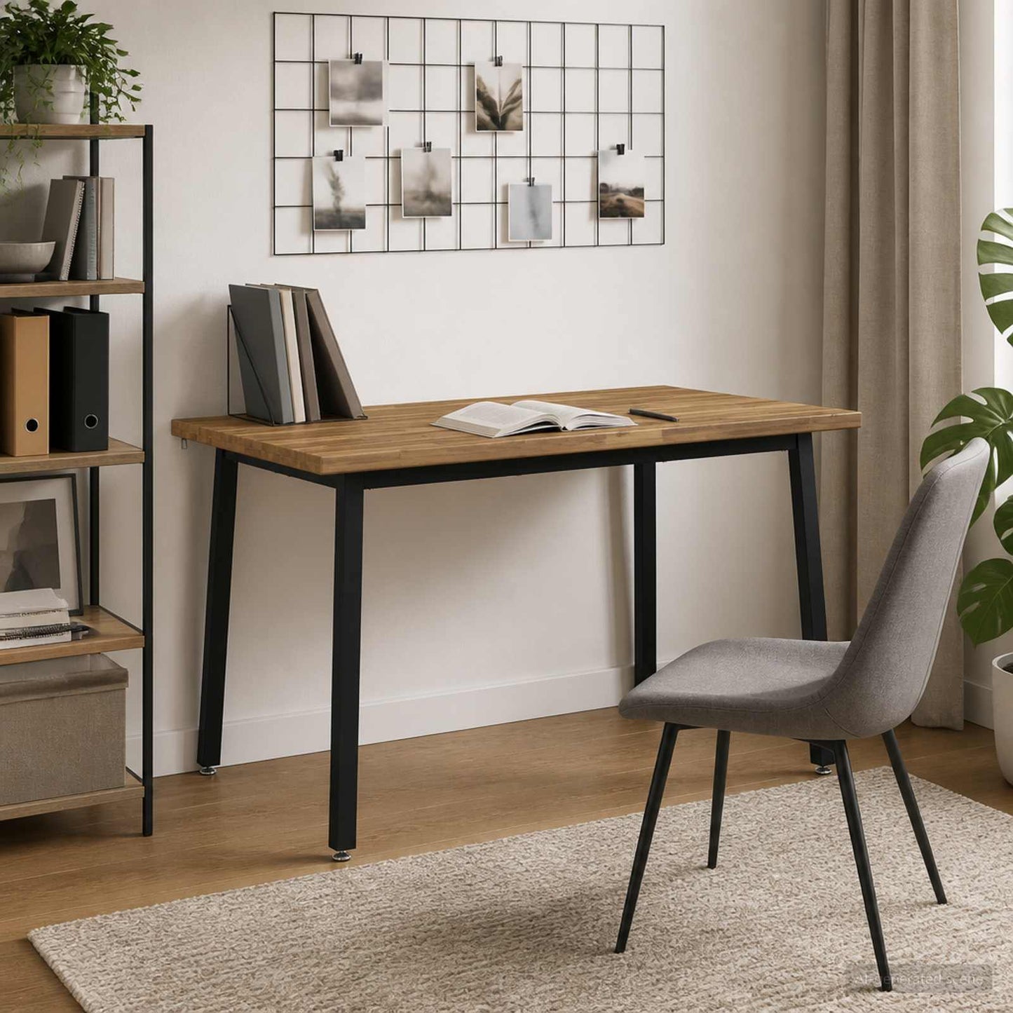 vidaXL Τετράγωνο Τραπέζι Φαγητού 120 x 80 x 75 εκ. Στερεό Ξύλο Ακακίας