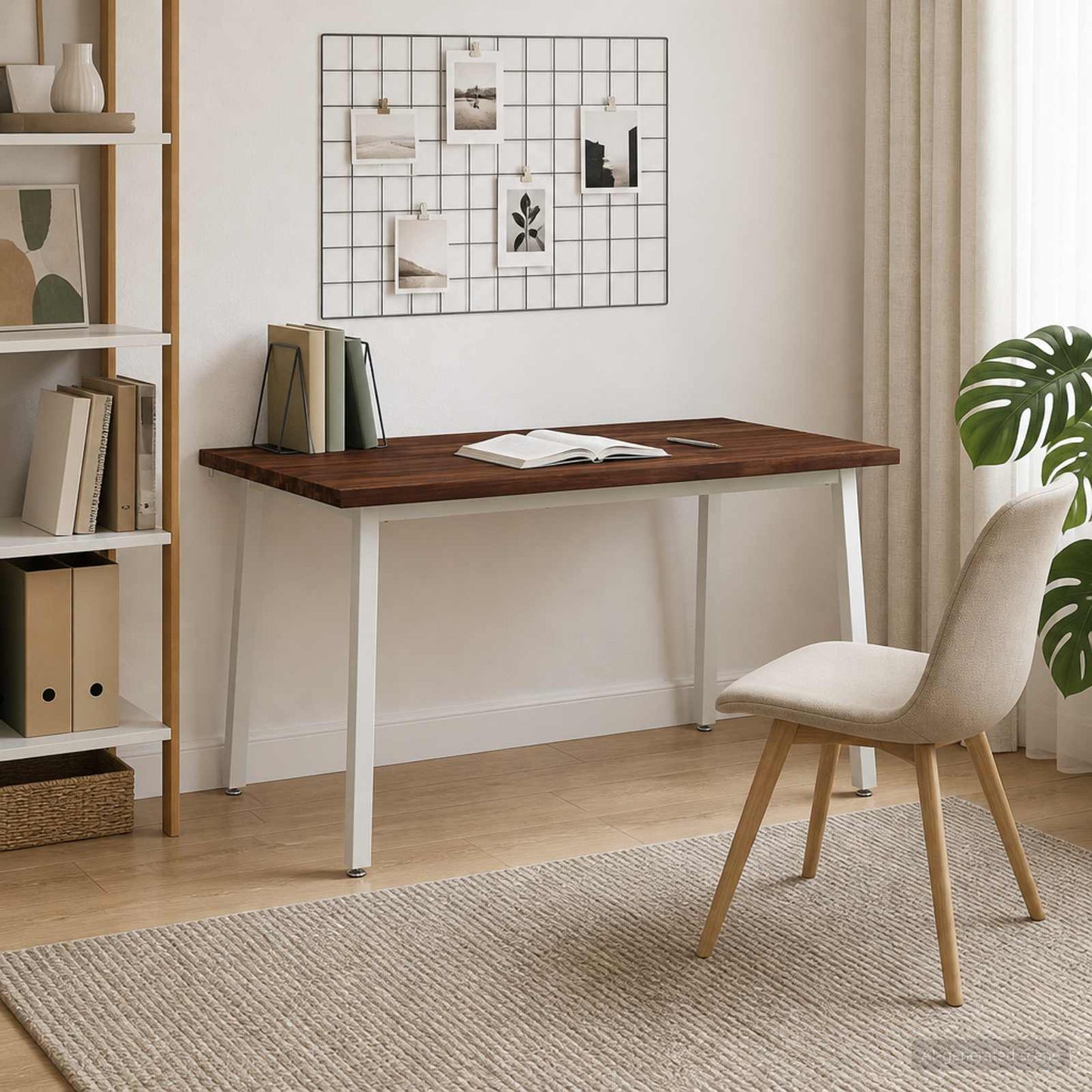 vidaXL Τετράγωνο Τραπέζι Φαγητού 140 x 70 x 75 cm Στερεό Ξύλο Ακακίας