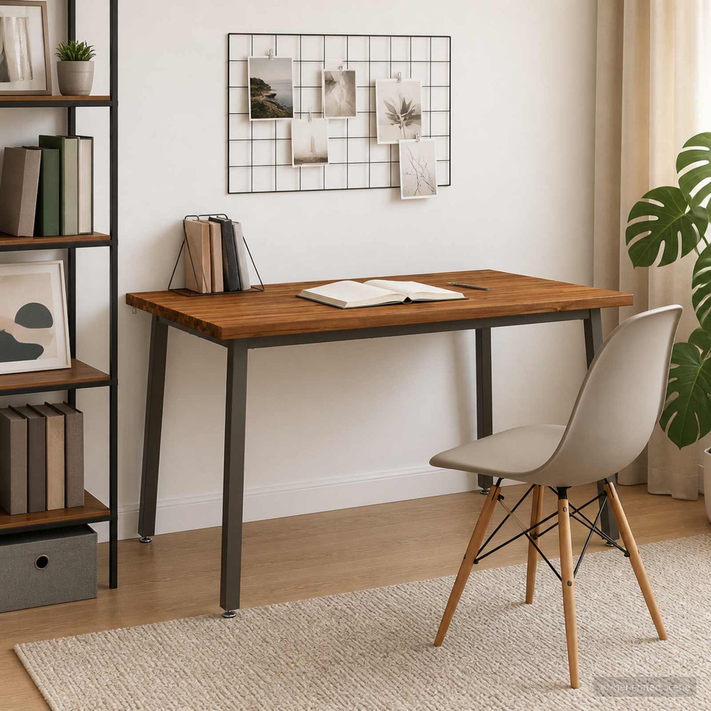 vidaXL Τετράγωνο Τραπέζι Φαγητού 140 x 80 x 75 cm Στερεό Ξύλο Ακακίας