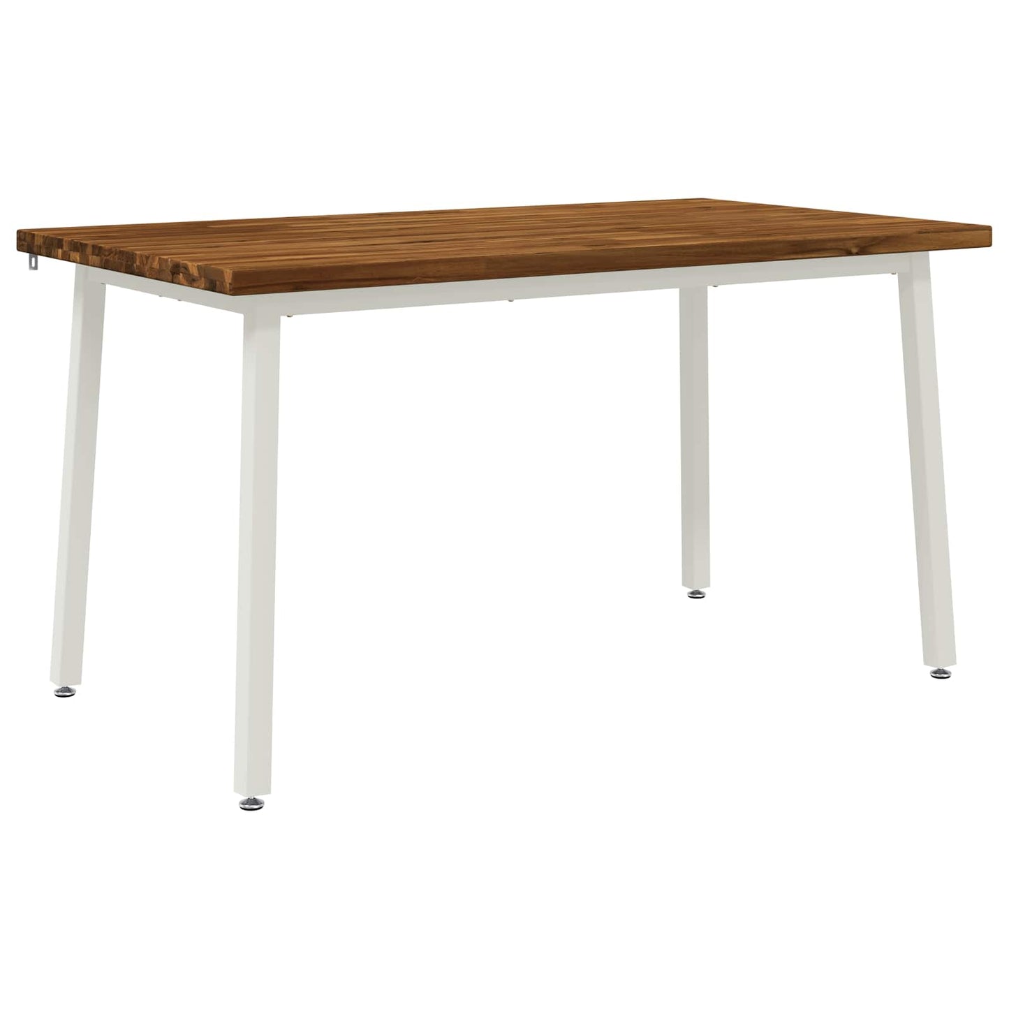 vidaXL Τετράγωνο Τραπέζι Φαγητού 140 x 80 x 75 cm Στερεό Ξύλο Ακακίας