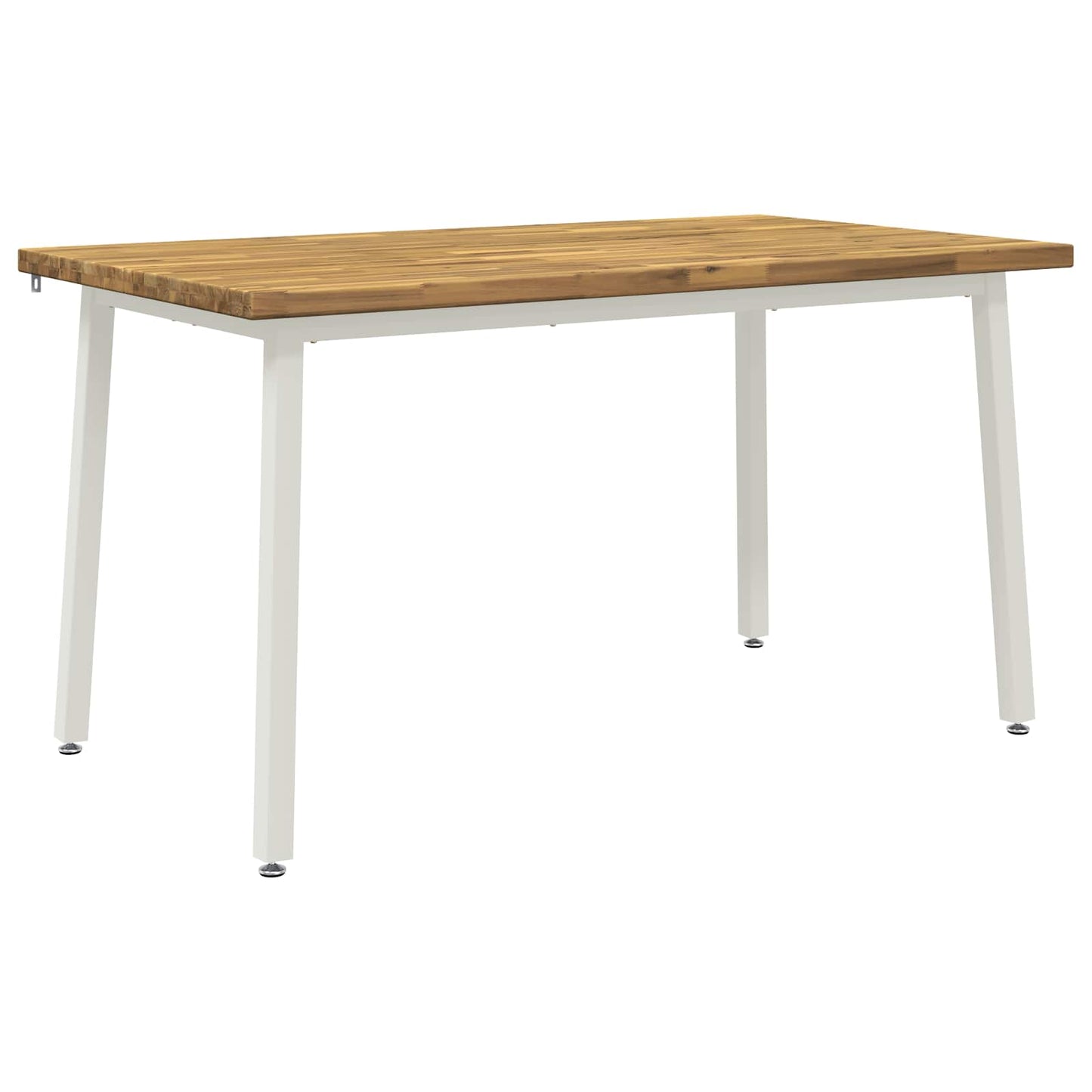 vidaXL Τετράγωνο Τραπέζι Φαγητού 140 x 80 x 75 cm Στερεό Ξύλο Ακακίας