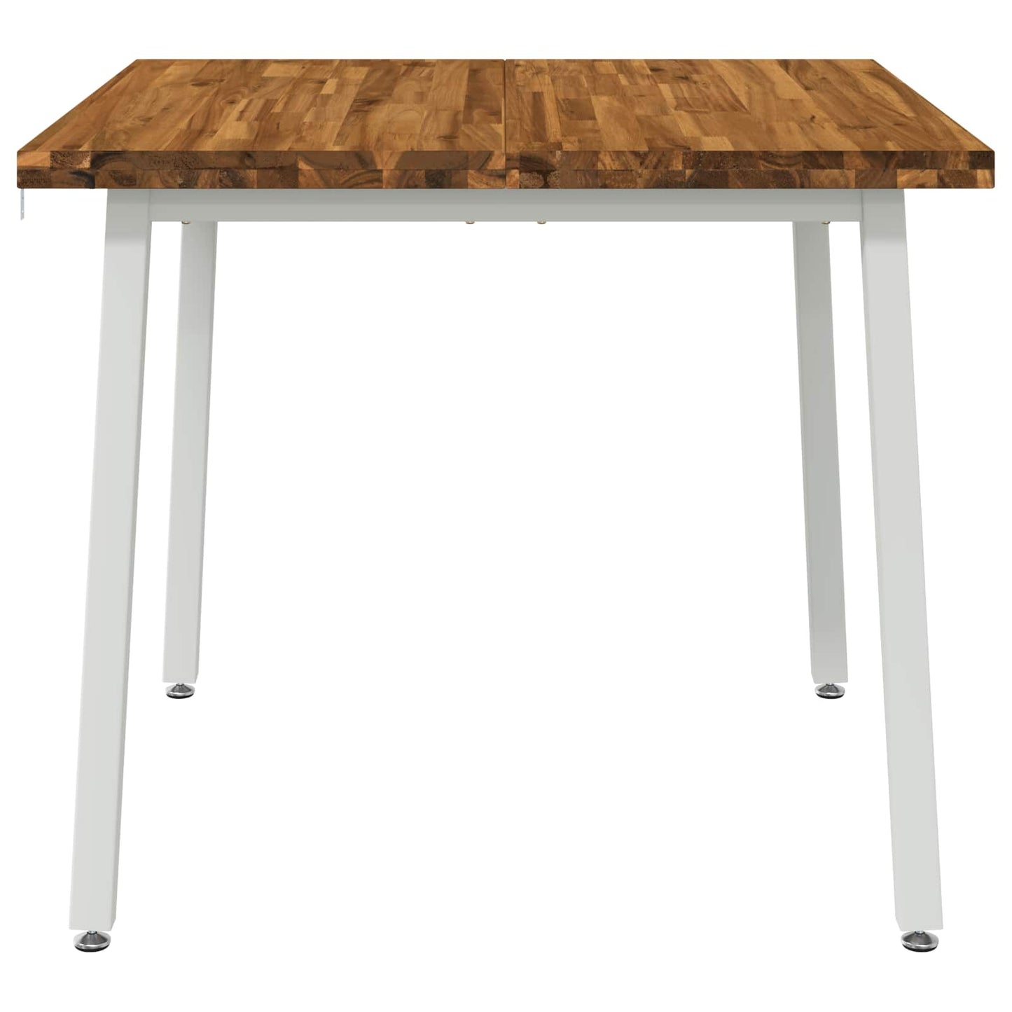 vidaXL Τετράγωνο Τραπέζι Φαγητού 90 x 90 x 75 cm Στερεό Ξύλο Ακακίας