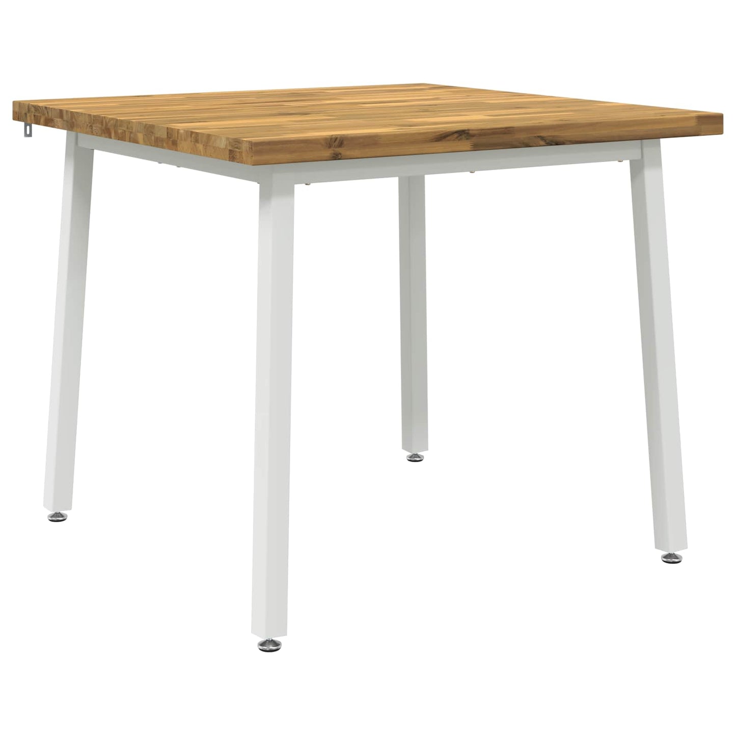 vidaXL Τετράγωνο Τραπέζι Φαγητού 90 x 90 x 75 cm Στερεό Ξύλο Ακακίας