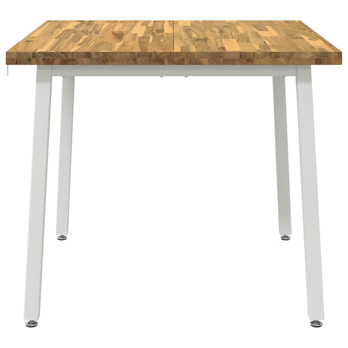 vidaXL Τετράγωνο Τραπέζι Φαγητού 90 x 90 x 75 cm Στερεό Ξύλο Ακακίας