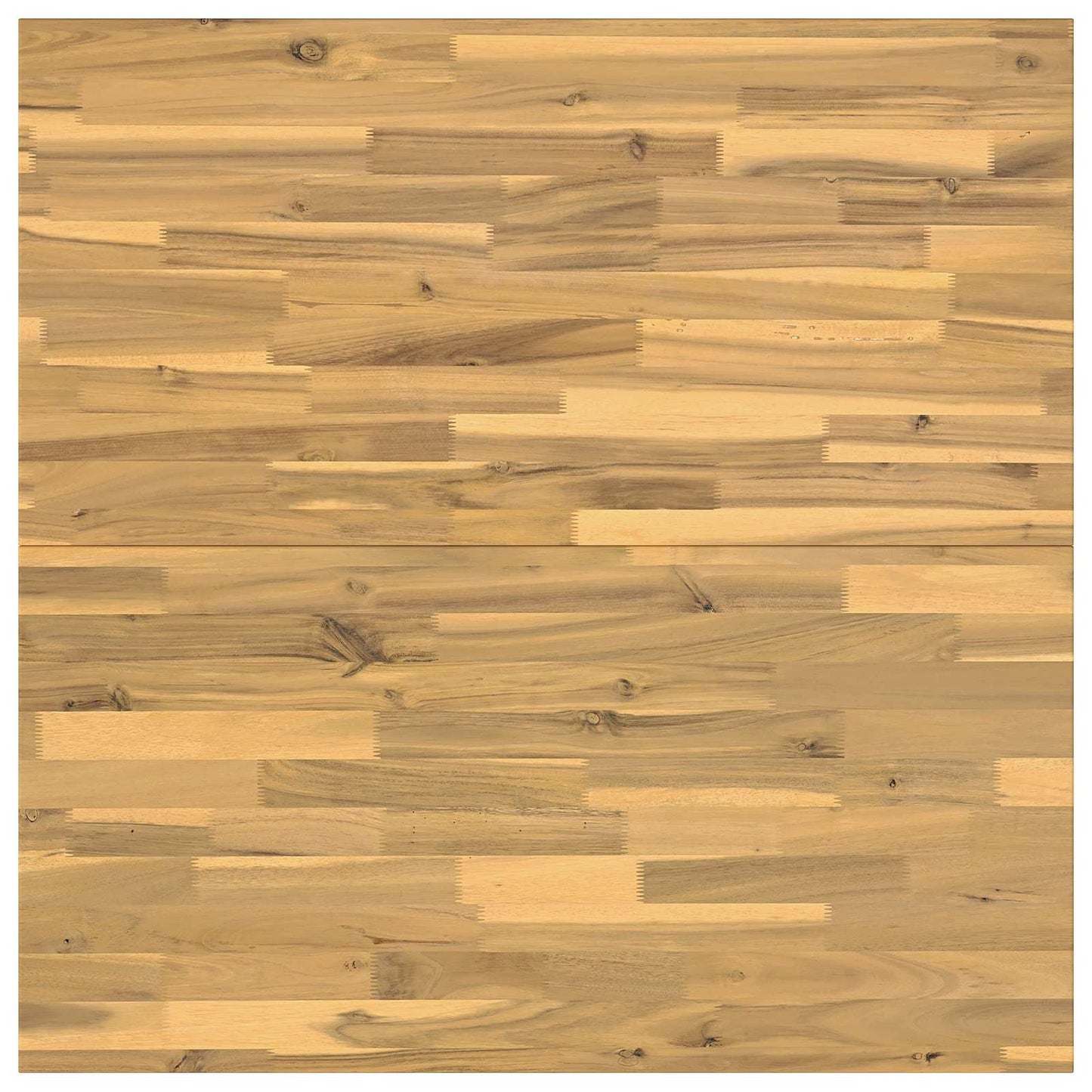 vidaXL Τετράγωνο Τραπέζι Φαγητού 90 x 90 x 75 cm Στερεό Ξύλο Ακακίας