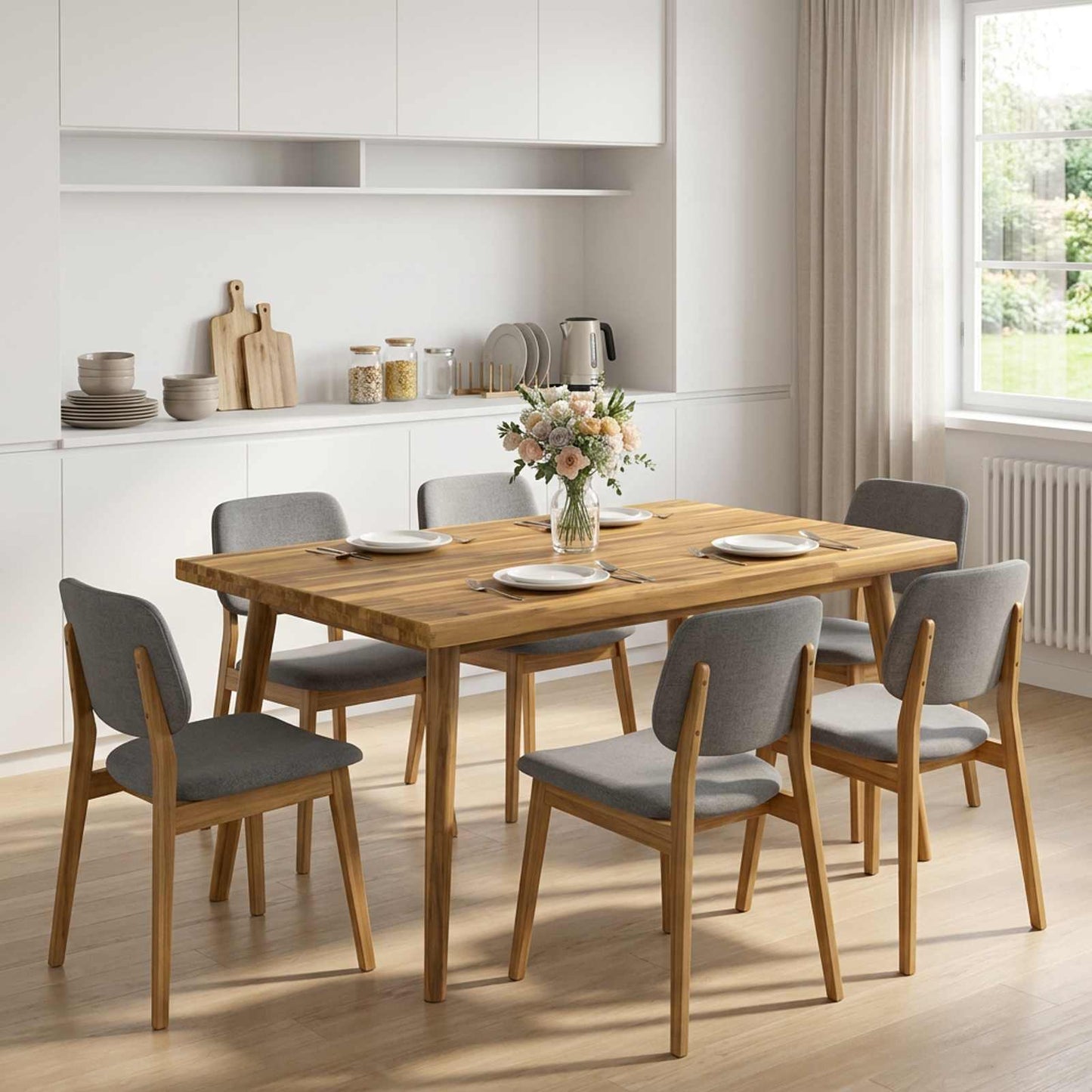 vidaXL Ορθογώνια Επιφάνεια Τραπεζιού 90 x 90 x 3,2 cm τετράγωνο