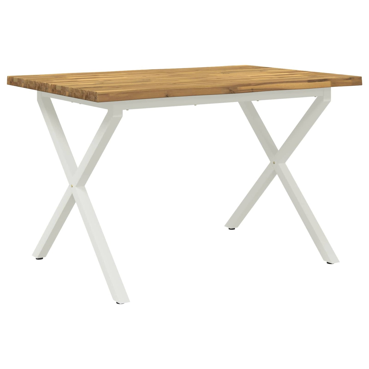 vidaXL Τραπέζι Φαγητού με Ζωντανό Χείλος 120 x 70 x 75 cm