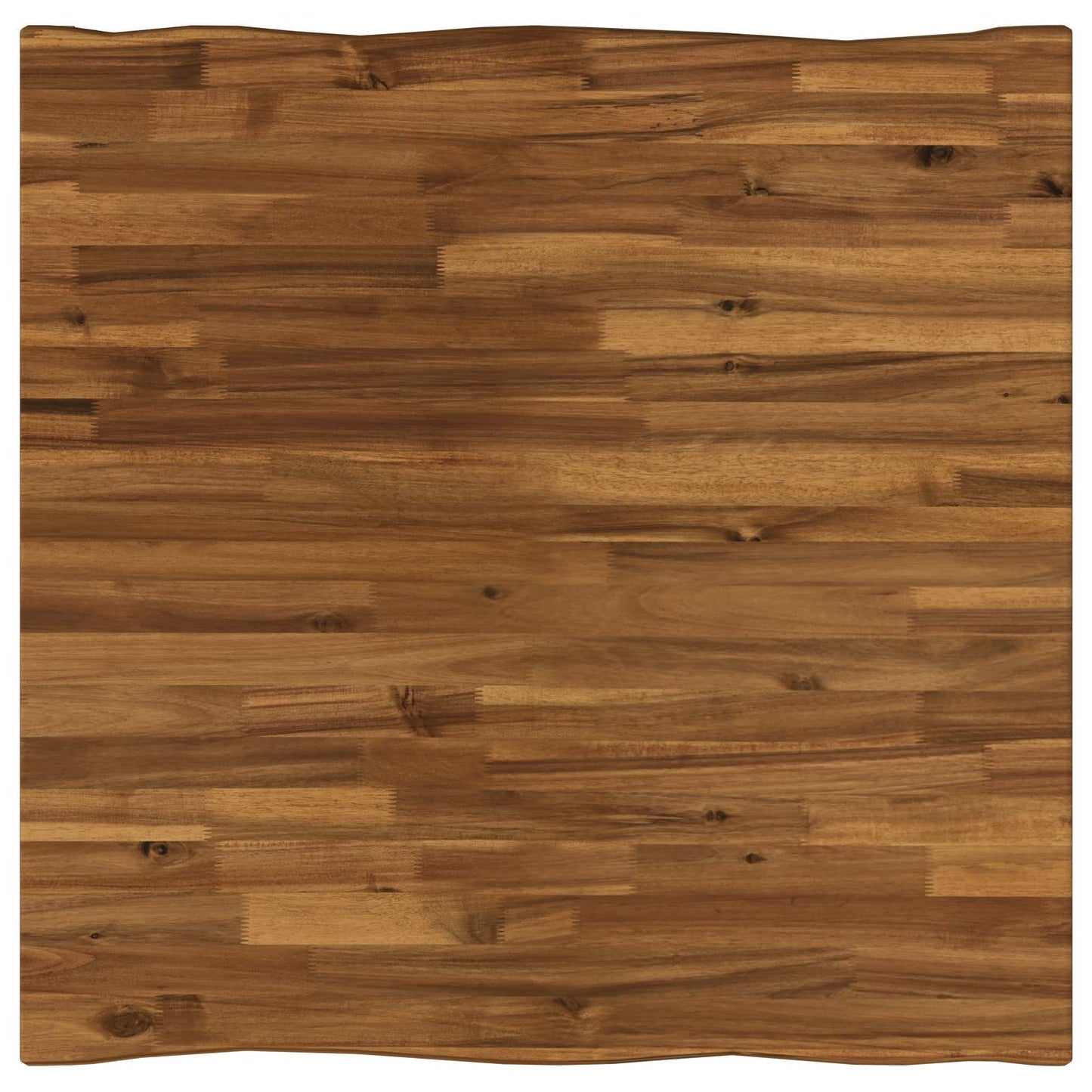 vidaXL Τραπέζι Φαγητού με Ζωντανό Χείλος 80 x 80 x 75 cm