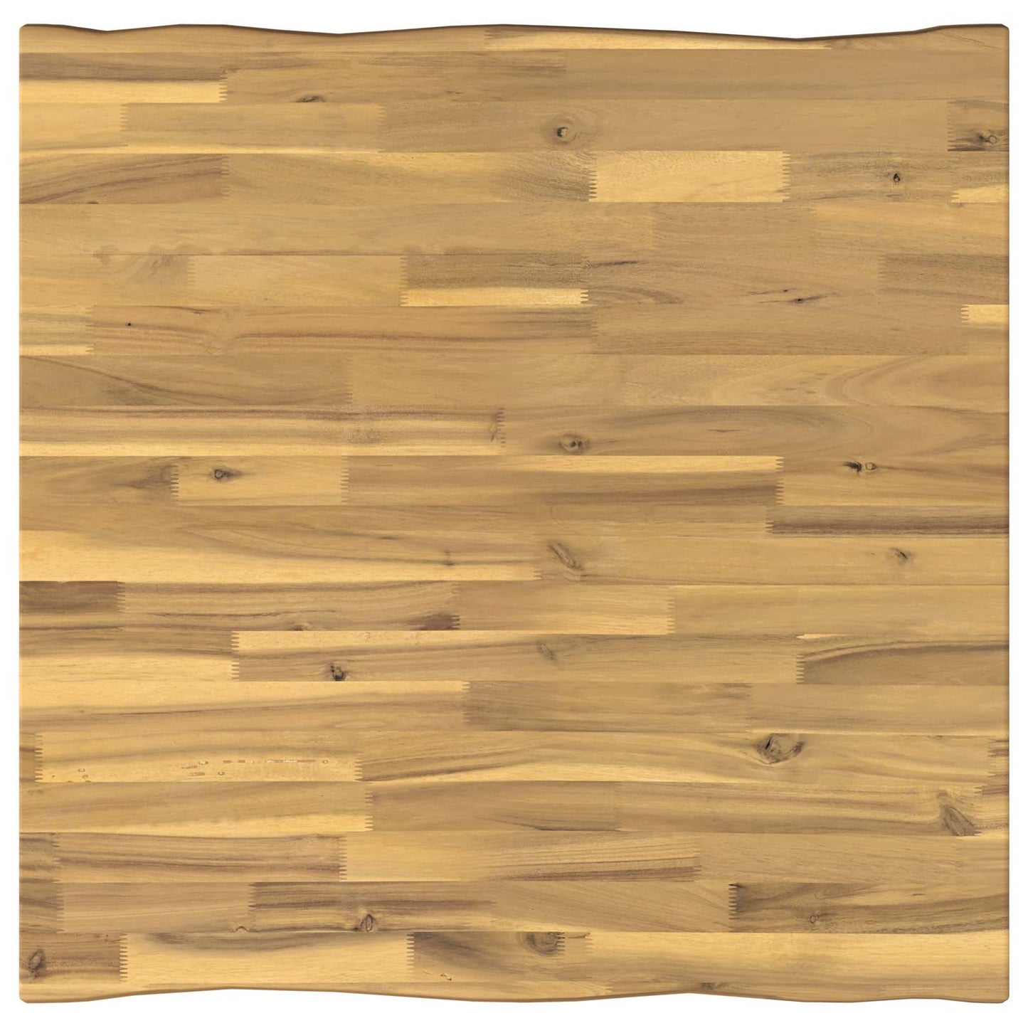 vidaXL Τραπέζι Φαγητού με Ζωντανό Χείλος 80 x 80 x 75 cm