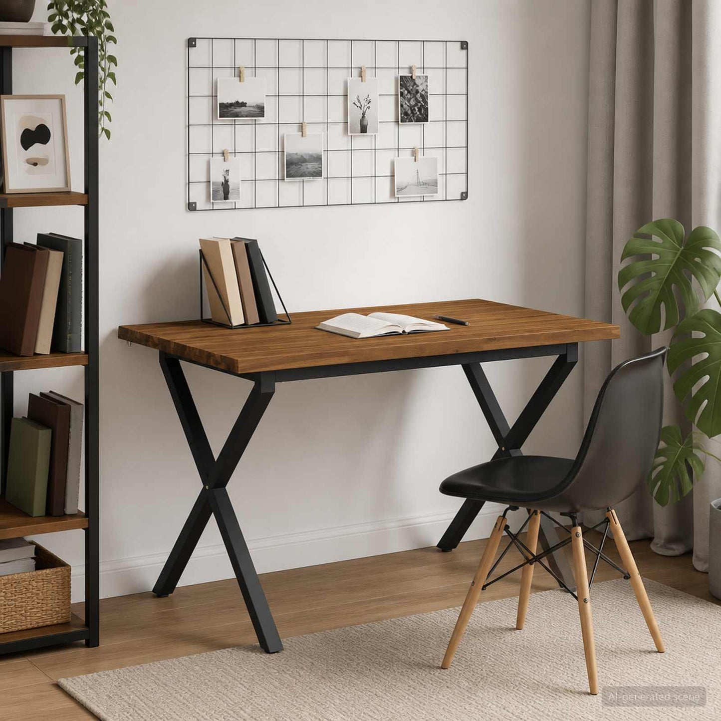vidaXL Τραπέζι Φαγητού με Ζωντανό Χείλος 120 x 80 x 75 εκ.