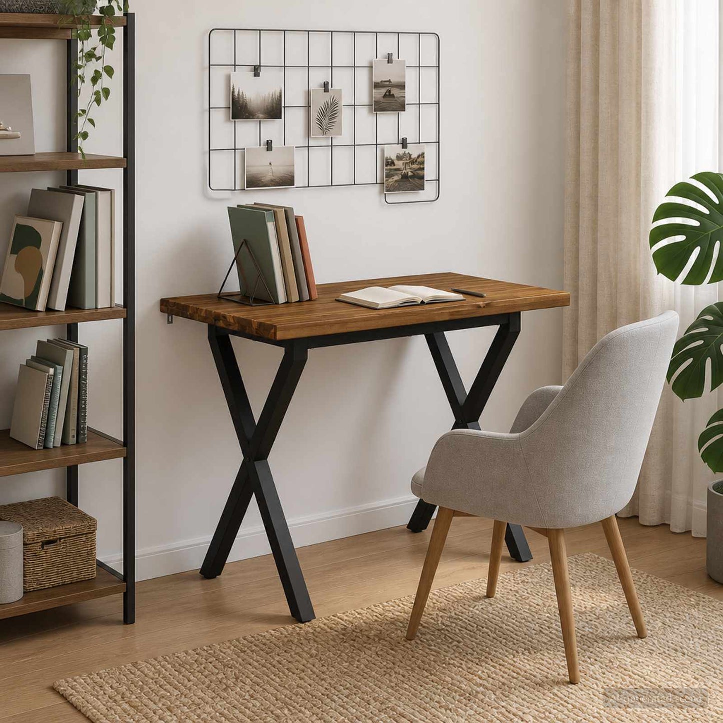 vidaXL Τετράγωνο Τραπέζι Φαγητού 110 x 55 x 75 cm Στερεό Ξύλο Ακακίας