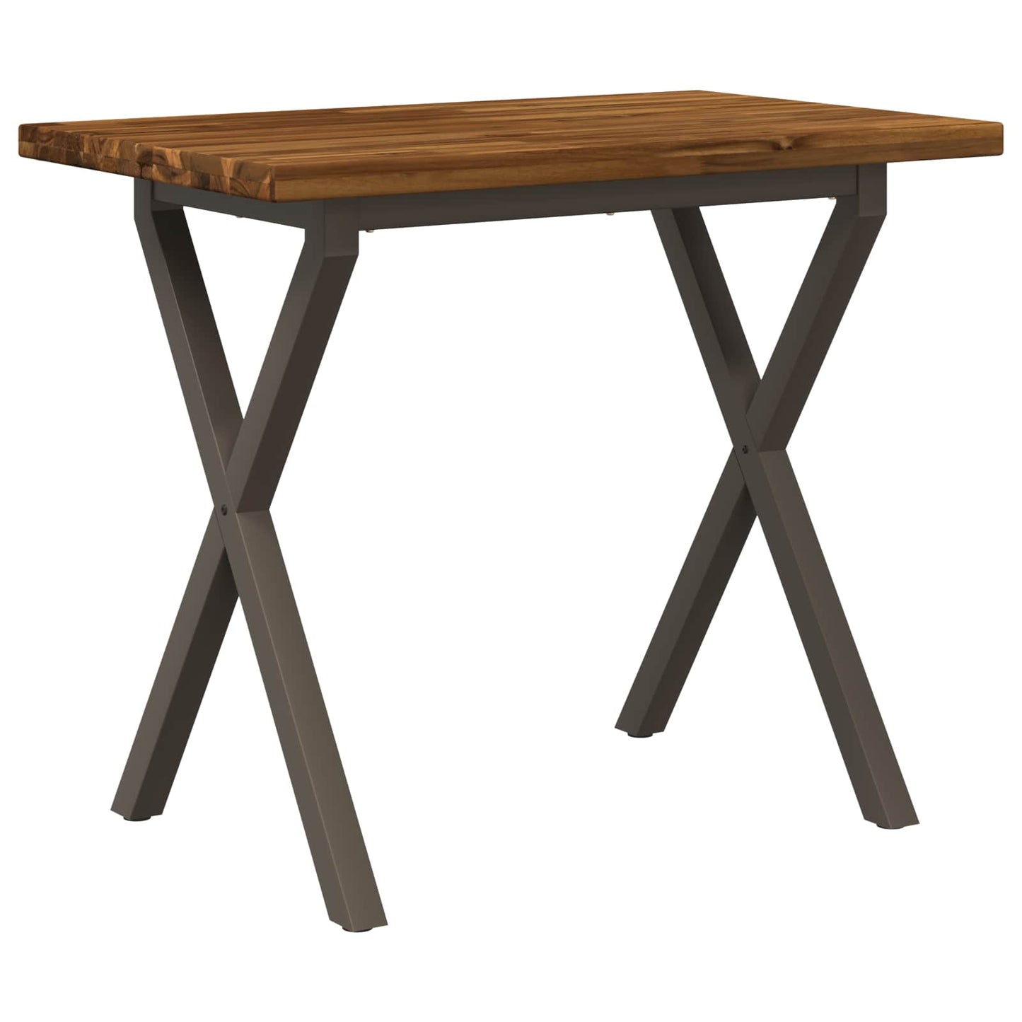 vidaXL Τετράγωνο Τραπέζι Φαγητού 110 x 55 x 75 cm Στερεό Ξύλο Ακακίας