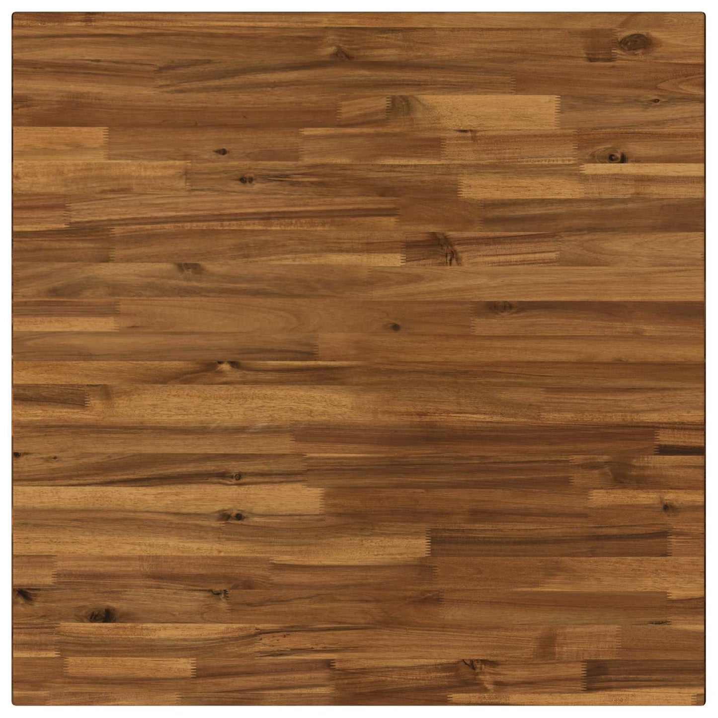 vidaXL Τετράγωνο Τραπέζι Φαγητού 80 x 80 x 75 cm Στερεό Ξύλο Ακακίας