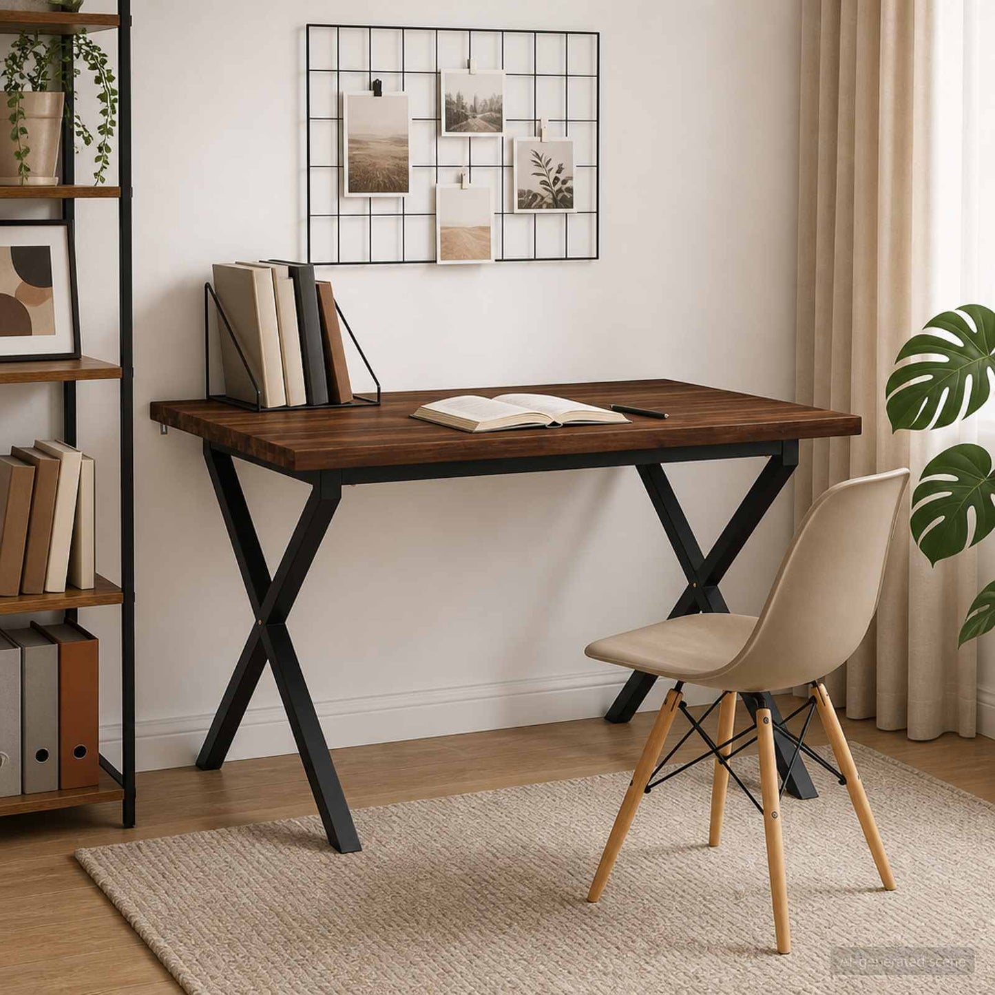 vidaXL Τετράγωνο Τραπέζι Φαγητού 120 x 80 x 75 εκ. Στερεό Ξύλο Ακακίας