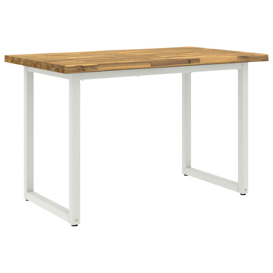 vidaXL Τραπέζι Φαγητού με Ζωντανό Χείλος 120 x 70 x 75 cm