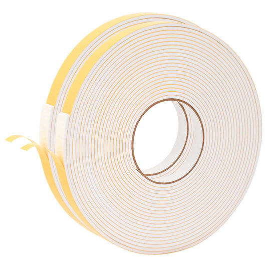 vidaXL Αυτοκόλλητη ταινία αφρού 2 pcs Λευκό 10 χιλ. x 10 μ. Χ foam CR