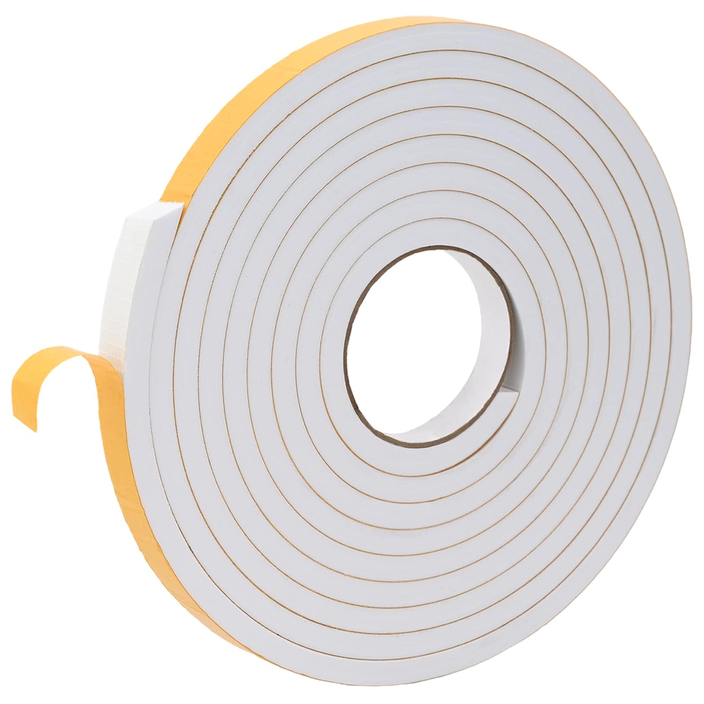 vidaXL Αυτοκόλλητη ταινία αφρού 2 pcs Λευκό 15mm x 5m Χ foam CR