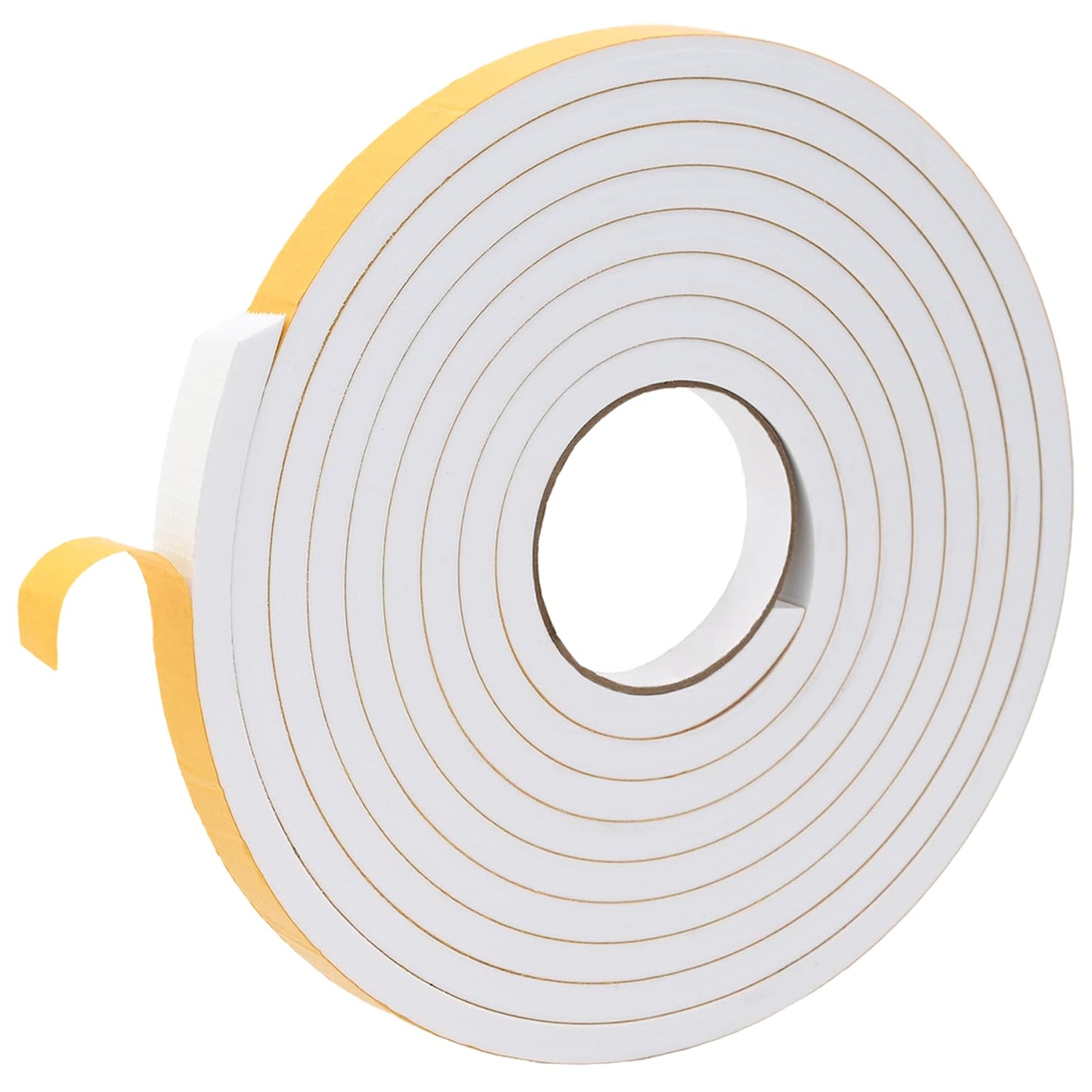 vidaXL Αυτοκόλλητη ταινία αφρού 20 pcs Λευκό 15mm x 5m Χ foam CR
