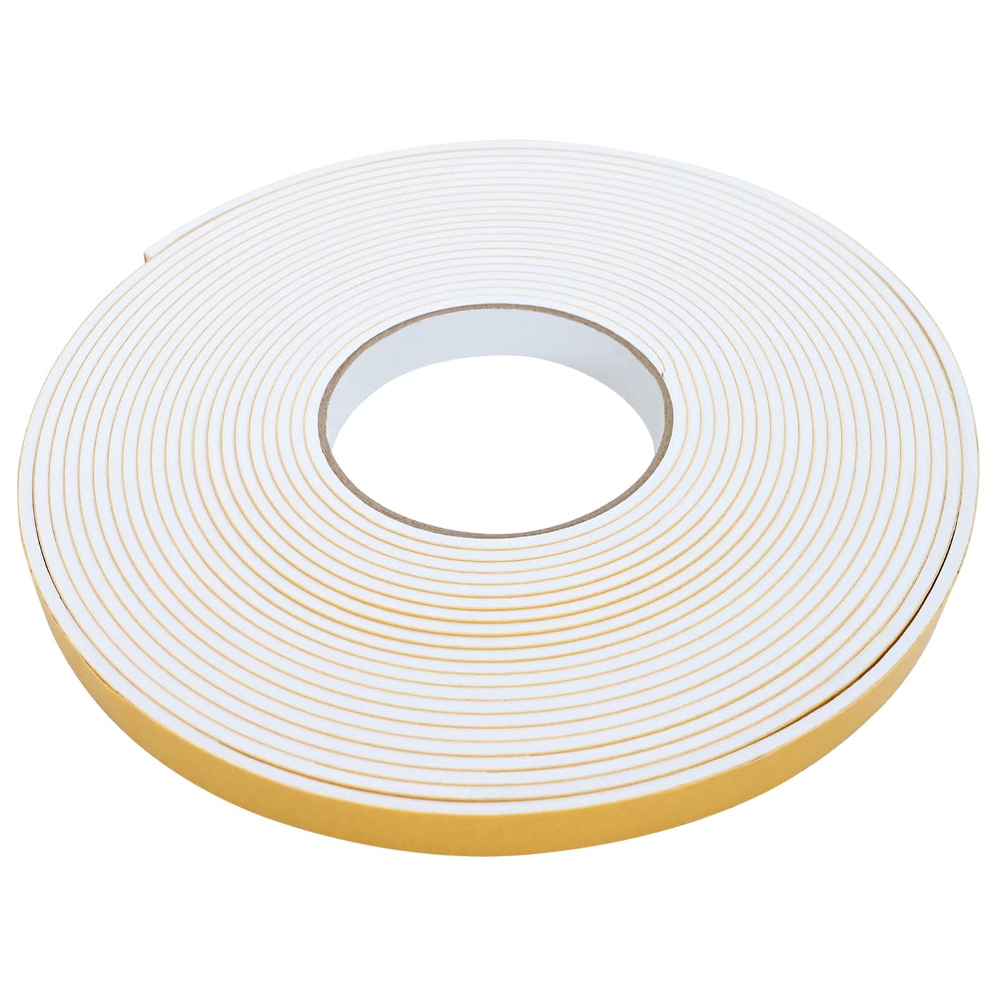 vidaXL Αυτοκόλλητη ταινία αφρού 5 pcs Λευκό 20 χιλ. x 10 μ. Χ foam CR
