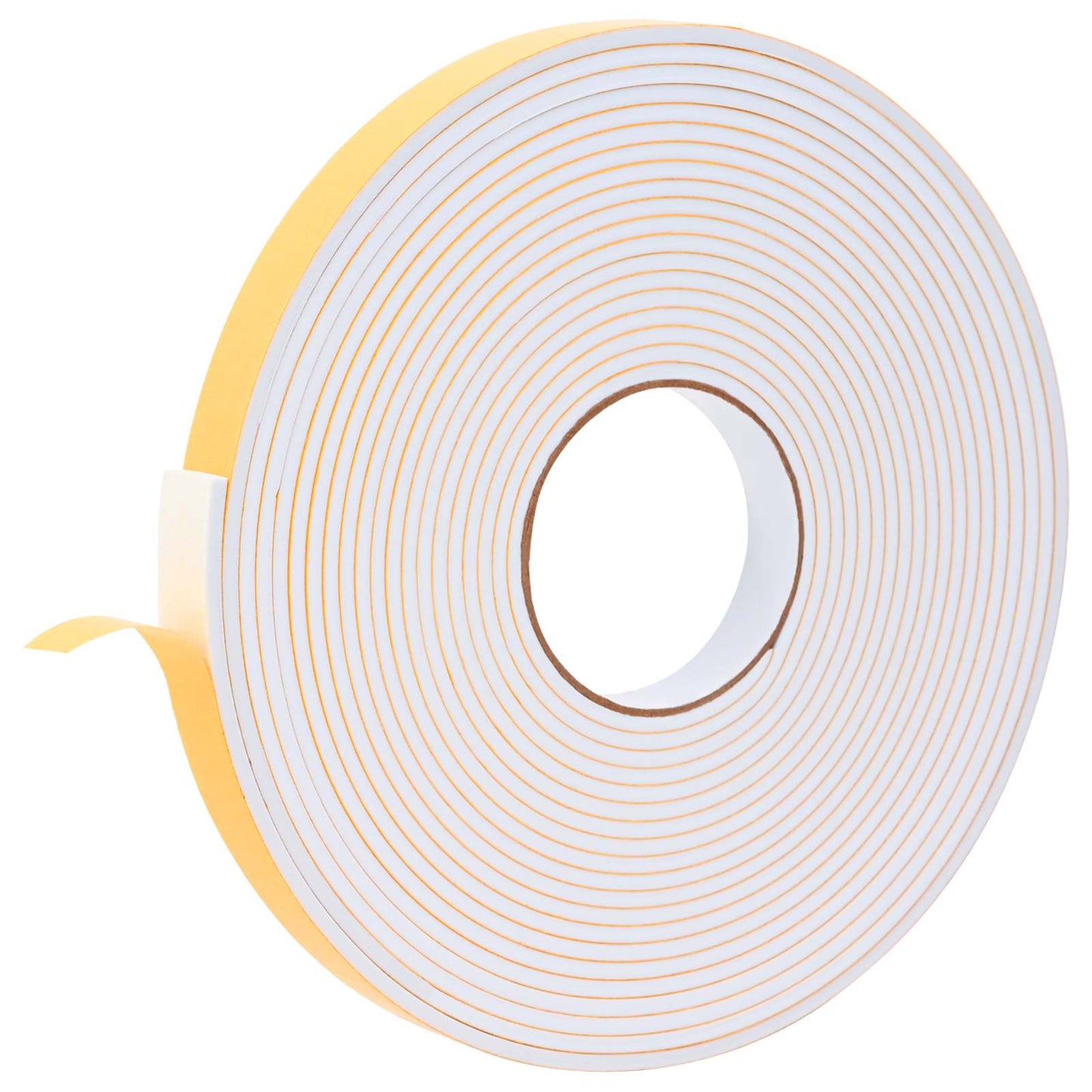vidaXL Αυτοκόλλητη ταινία αφρού 5 pcs Λευκό 20 χιλ. x 10 μ. Χ foam CR