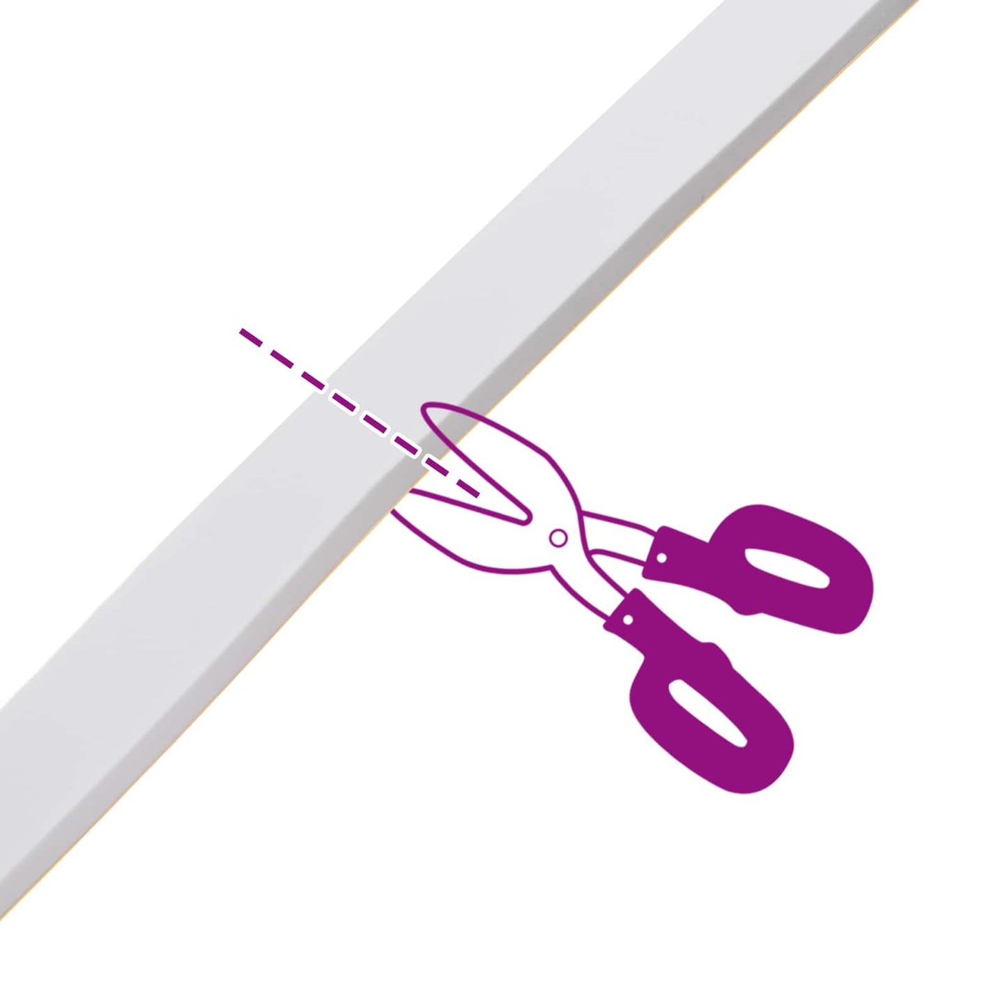 vidaXL Αυτοκόλλητη ταινία αφρού 2 pcs Λευκό 20mm x 5m Χ foam CR