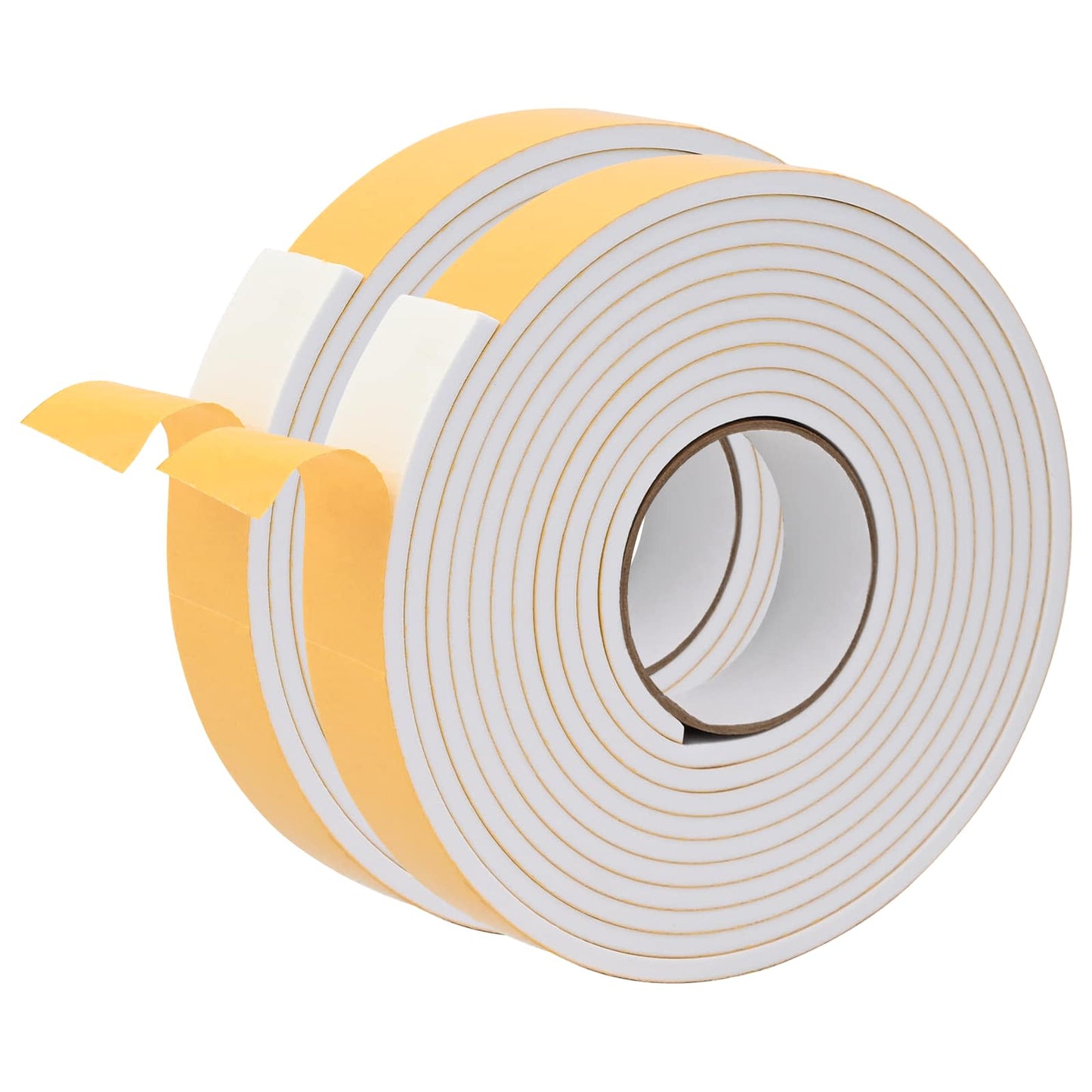 vidaXL Αυτοκόλλητη ταινία αφρού 2 pcs Λευκό 30mm x 5m Χ foam CR