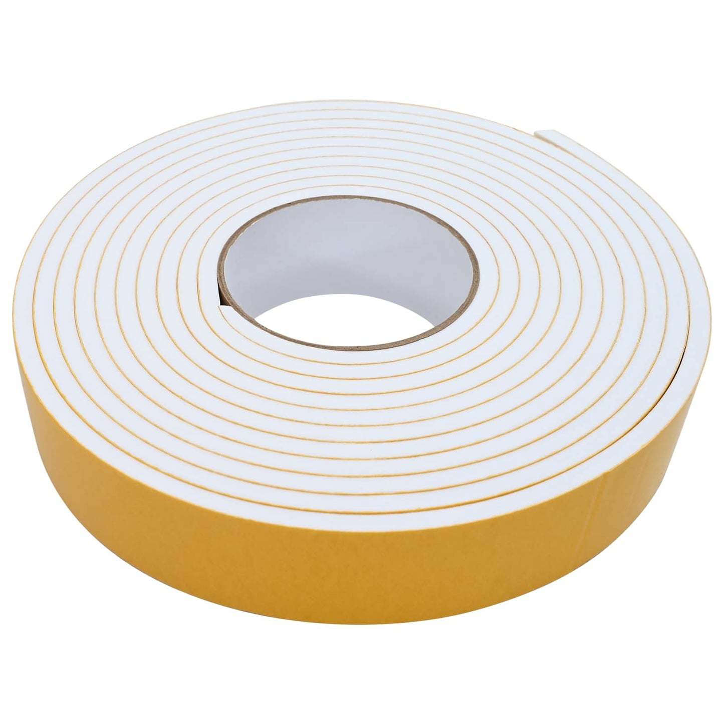 vidaXL Αυτοκόλλητη ταινία αφρού 20 pcs Λευκό 30χλμ x 5μ Χ foam CR